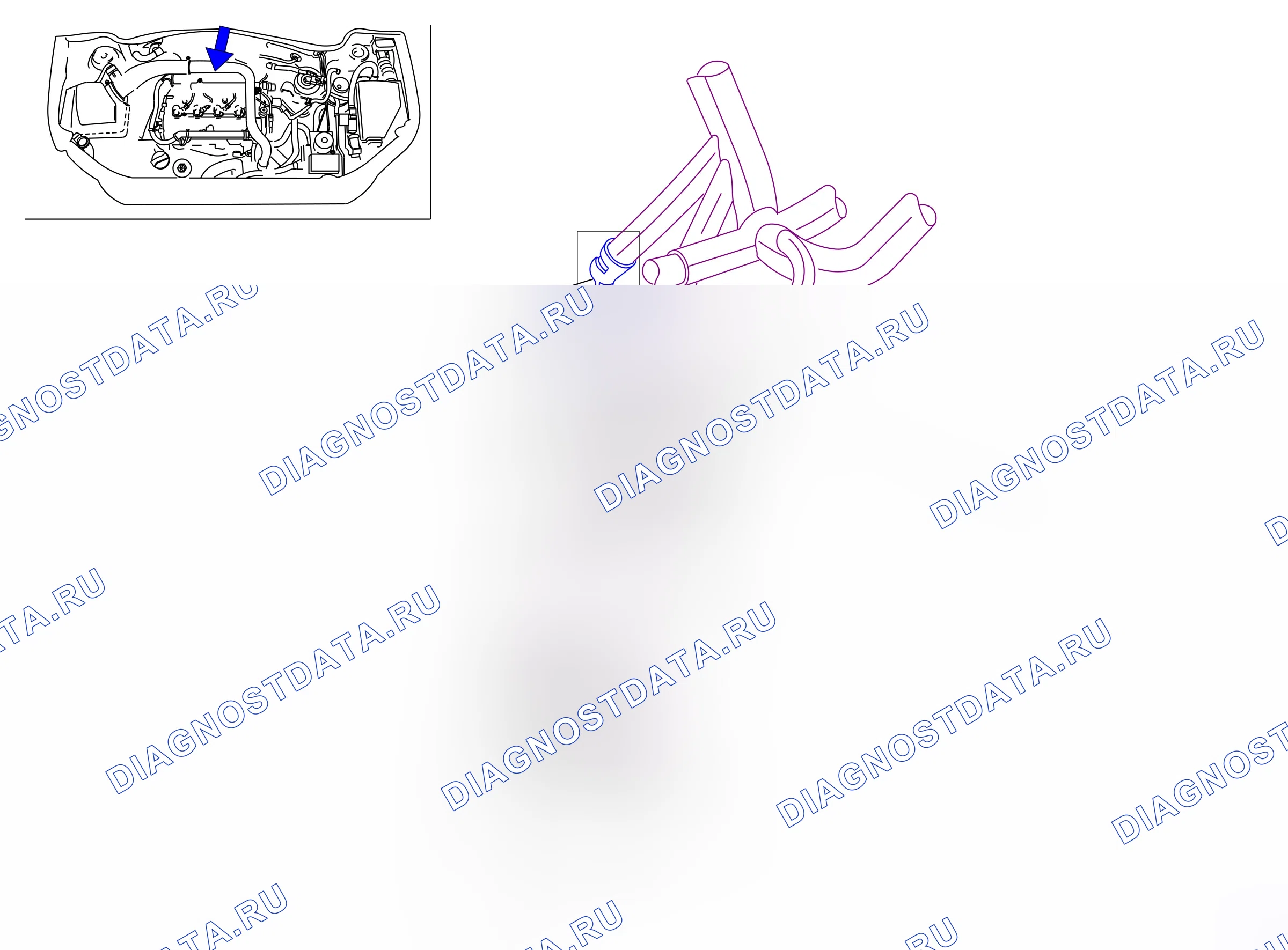 Ground points — Ground points: Engine  Engine Z13DT (P8947) — Ground points: Engine  Engine Z13DT (P8947). Opel Combo C (2002-2011)