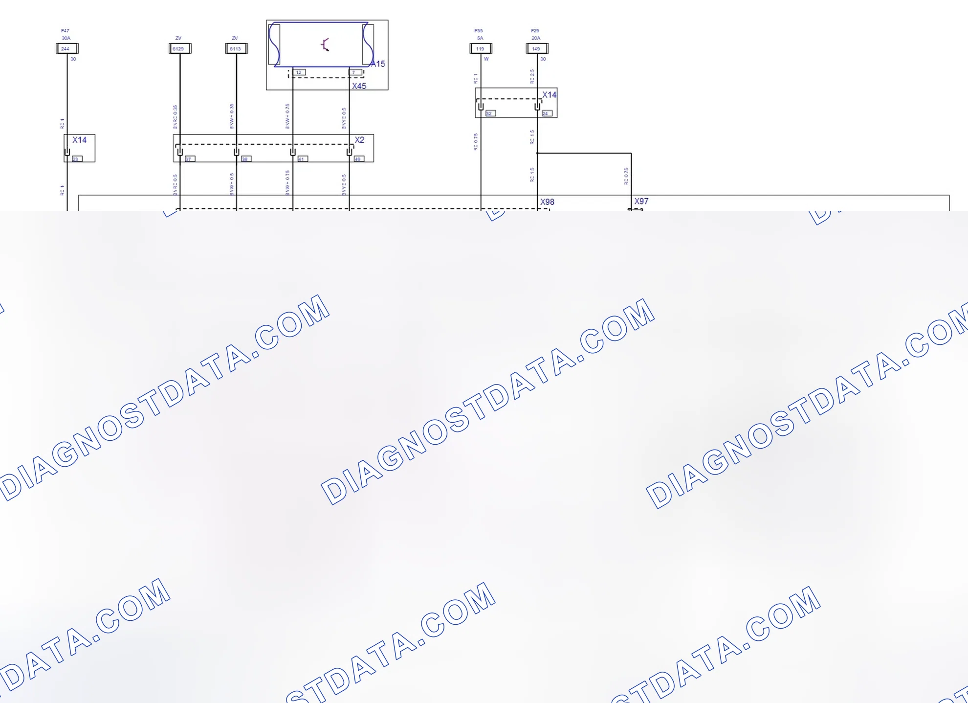 Systém karosérie — Střecha (2006) — Střecha (2006), Diagram 3 of 3. Opel Combo C (2002-2011)