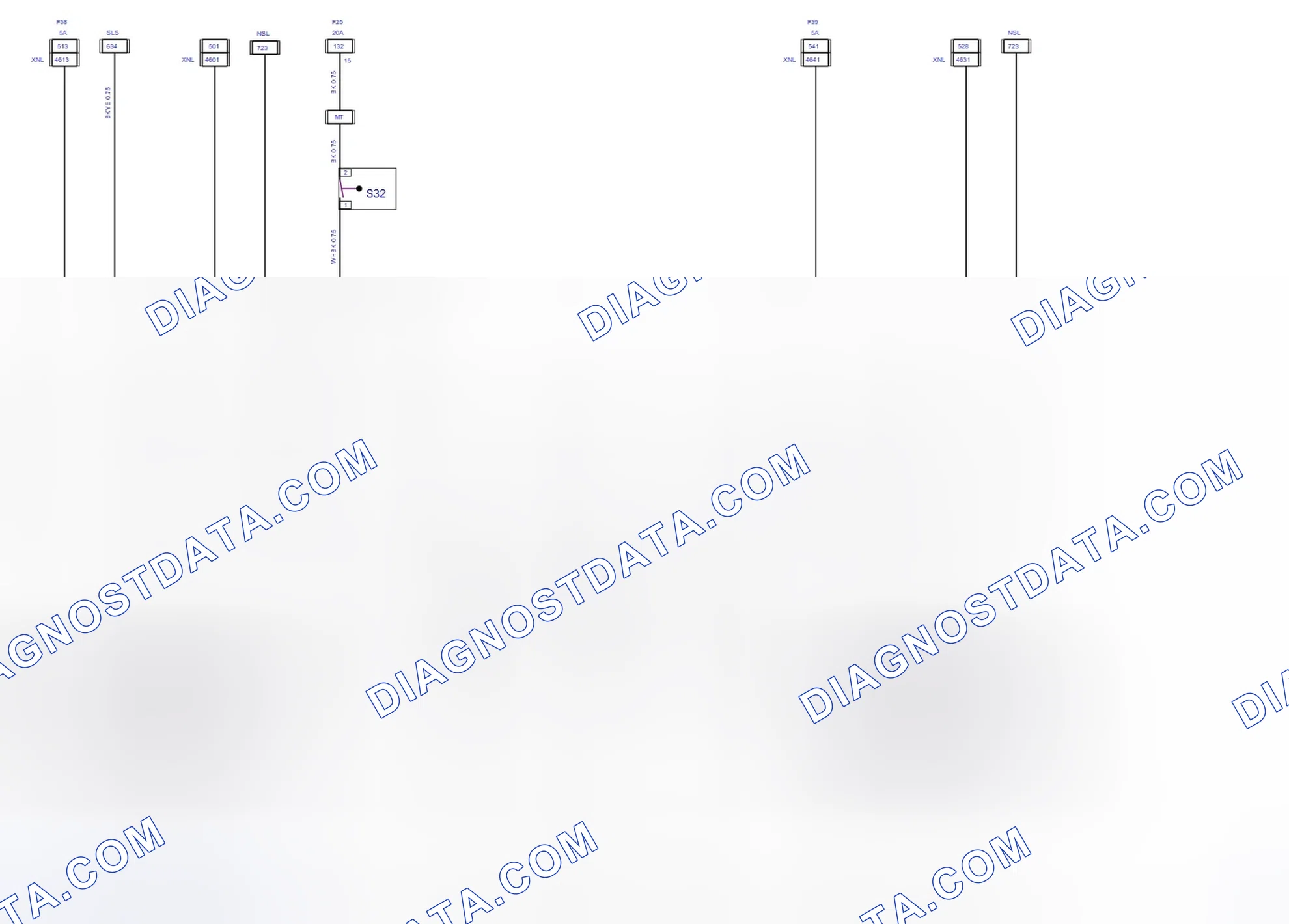 Systém karosérie — Vnější osvětlení (2004) — Vnější osvětlení (2004), Diagram 4 of 5. Opel Combo C (2002-2011)