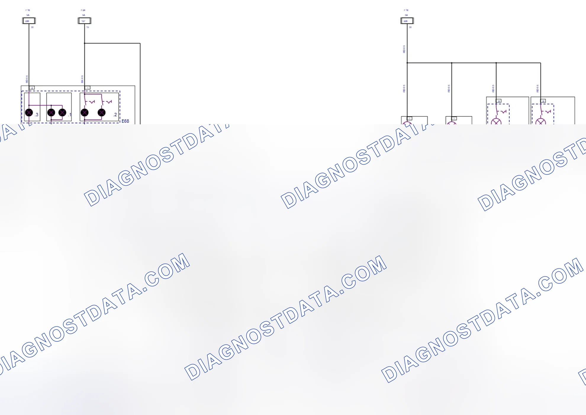 Systém karosérie — Zrcátka (2003) — Zrcátka (2003), Diagram 2 of 2. Opel Combo C (2002-2011)