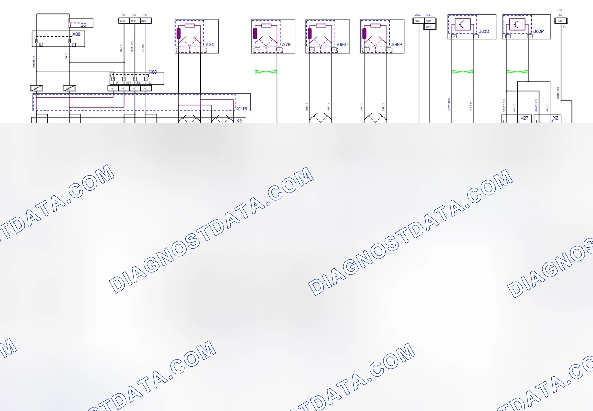 Systém karosérie — Airbag (2009-2011) — Airbag (2009-2011), Diagram 1 of 2. Opel Combo C (2002-2011)