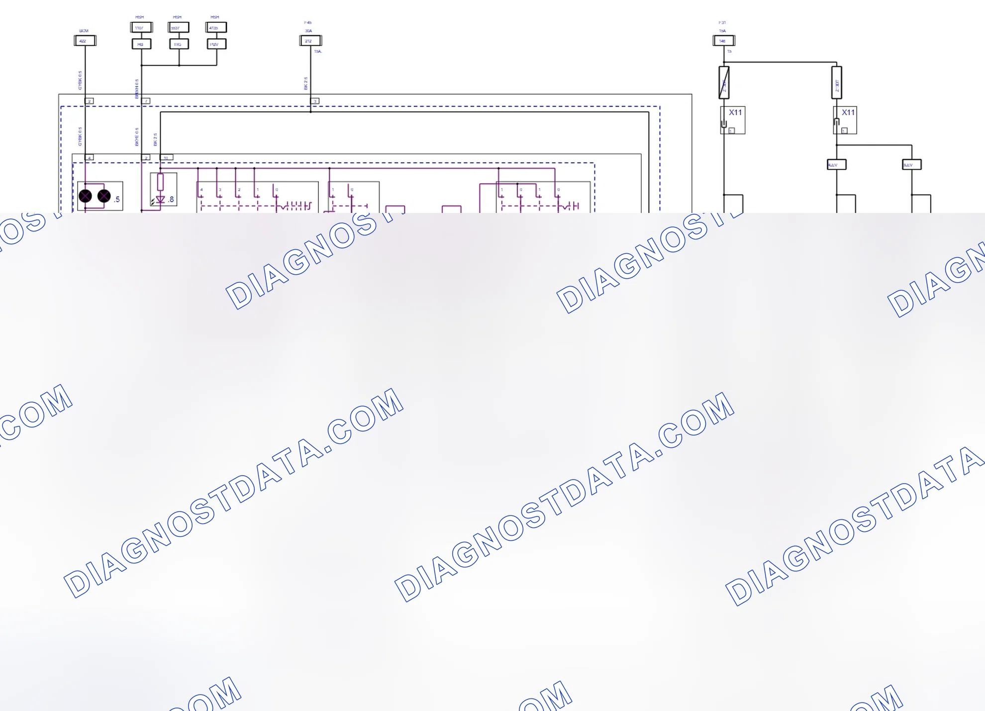 Systém karosérie — Systém klimatizace (2006) — Systém klimatizace (2006), Diagram 1 of 2. Opel Combo C (2002-2011)