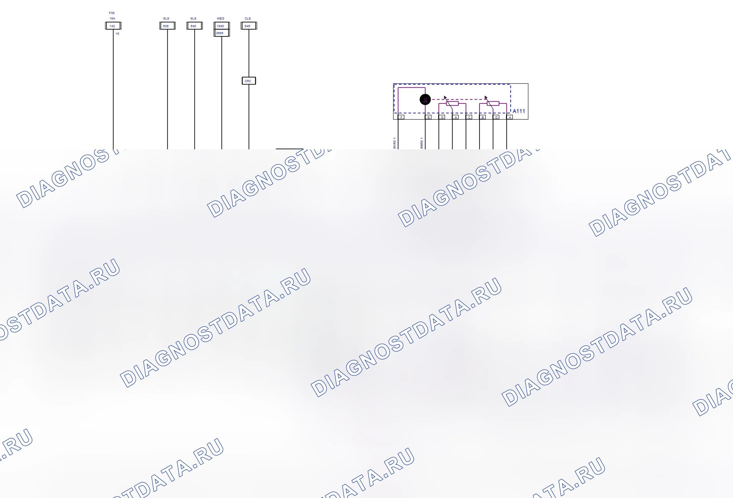 Engine System — Multec — wiring diagram (2008) — Multec — wiring diagram (2008), Diagram 2 of 3. Opel Corsa C (2001-2011)