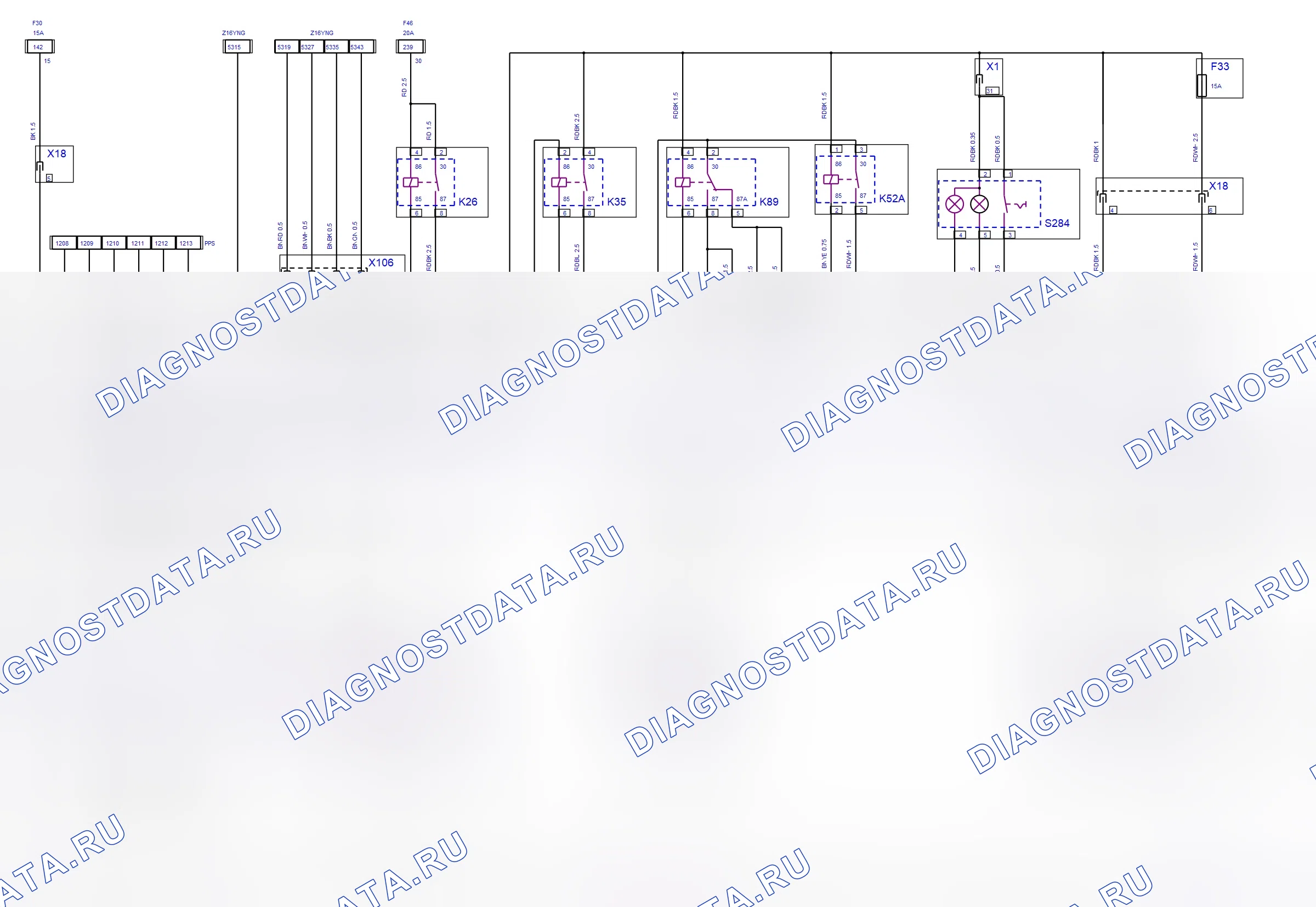 Engine System — Multec — wiring diagram (2009-2011) — Multec — wiring diagram (2009-2011), Diagram 1 of 3. Opel Corsa C (2001-2011)
