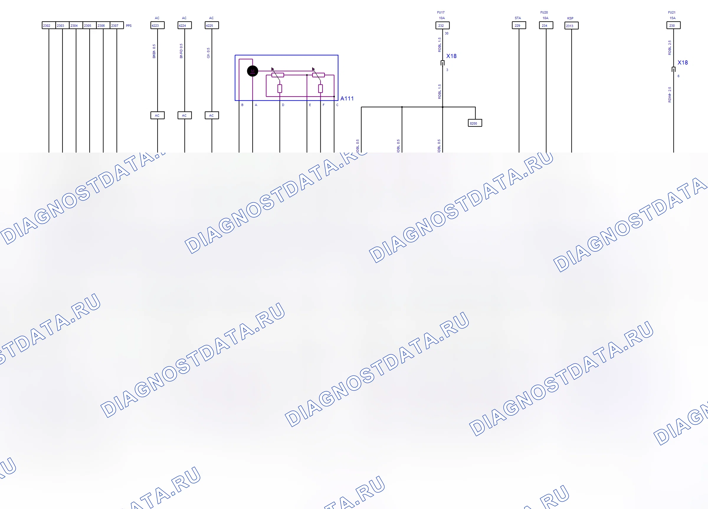 Engine System — Motronic — wiring diagram (2010) — Motronic — wiring diagram (2010), Diagram 2 of 10. Opel Corsa D (2007-2011)