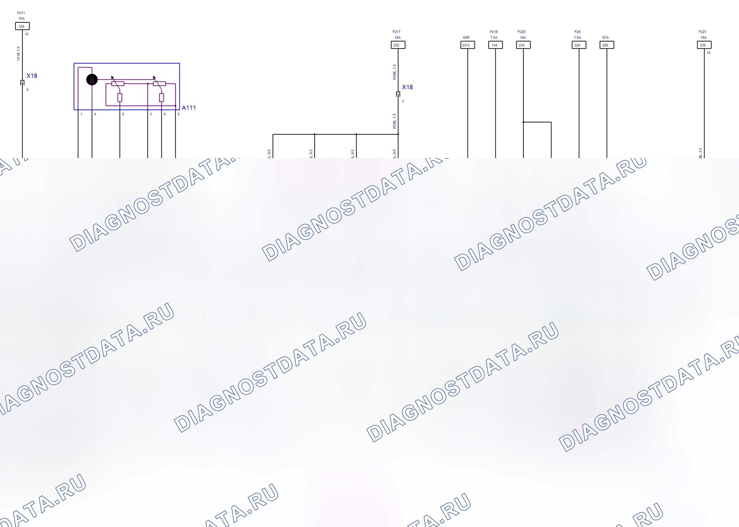 Engine System — Motronic — wiring diagram (2010-2011) — Motronic — wiring diagram (2010-2011), Diagram 2 of 5. Opel Corsa D (2007-2011)