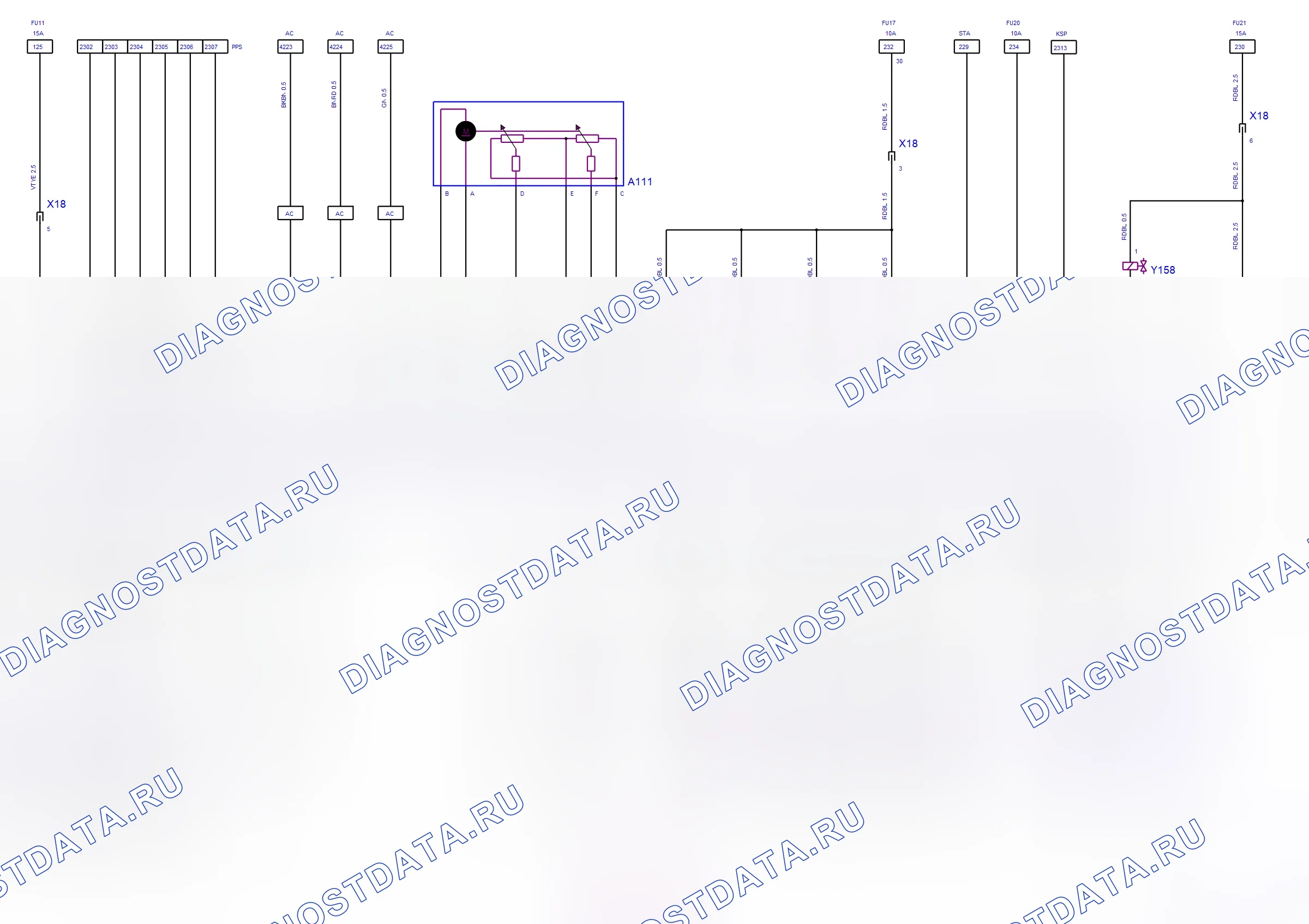 Engine System — Motronic — wiring diagram (2010) — Motronic — wiring diagram (2010), Diagram 6 of 10. Opel Corsa D (2007-2011)
