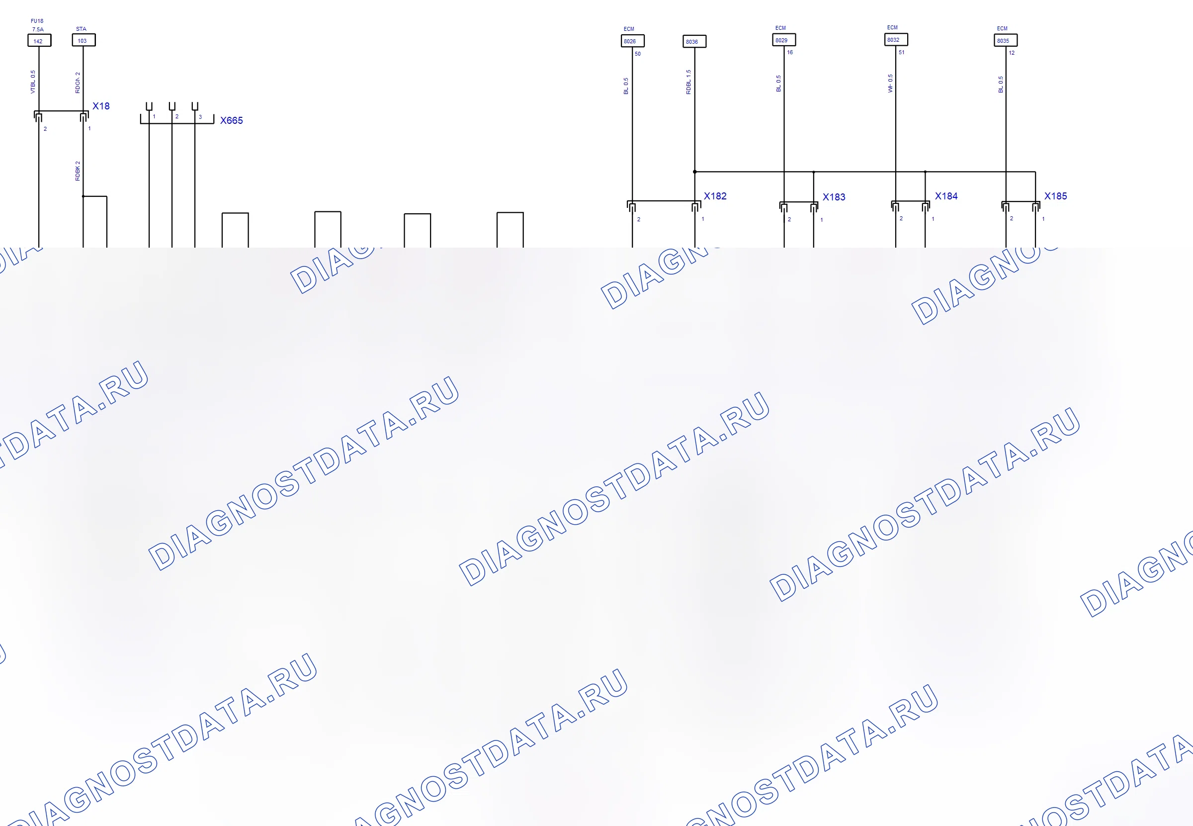 Engine System — Motronic — wiring diagram (2011) — Motronic — wiring diagram (2011), Diagram 11 of 11. Opel Corsa D (2007-2011)