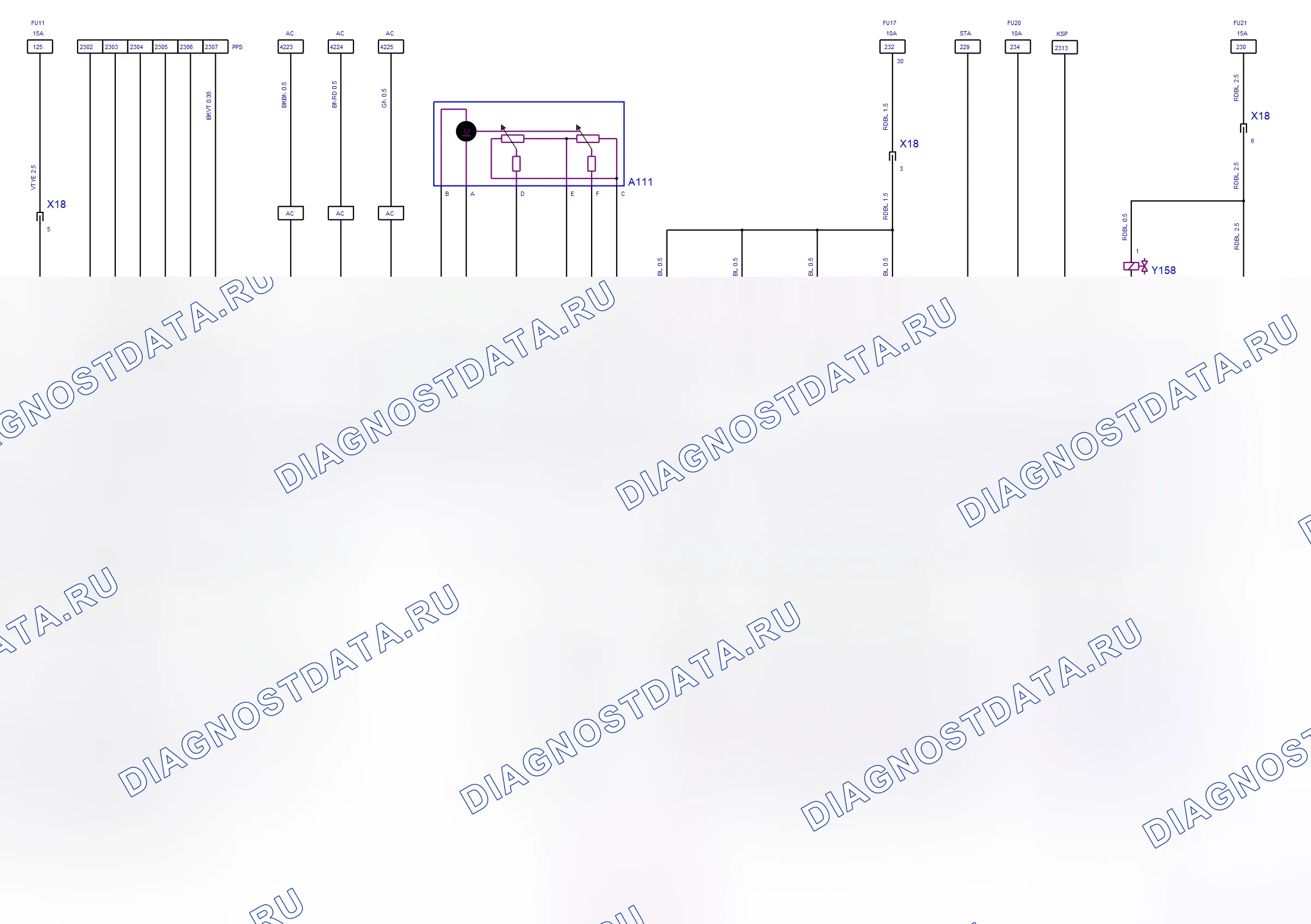 Engine System — Motronic — wiring diagram (2010) — Motronic — wiring diagram (2010), Diagram 8 of 10. Opel Corsa D (2007-2011)