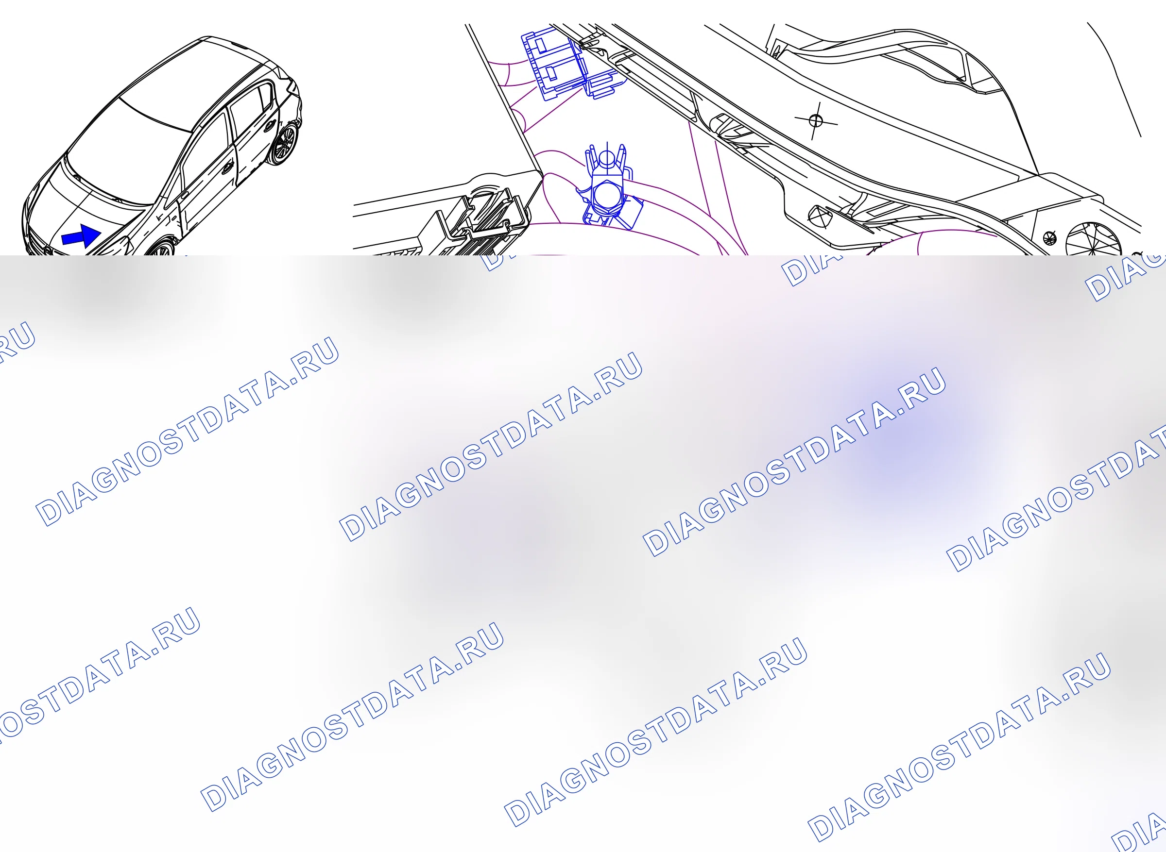 Ground points — Ground points: Engine compartment - Left   - 2 (P11892) — Ground points: Engine compartment - Left   - 2 (P11892). Opel Corsa D (2007-2011)