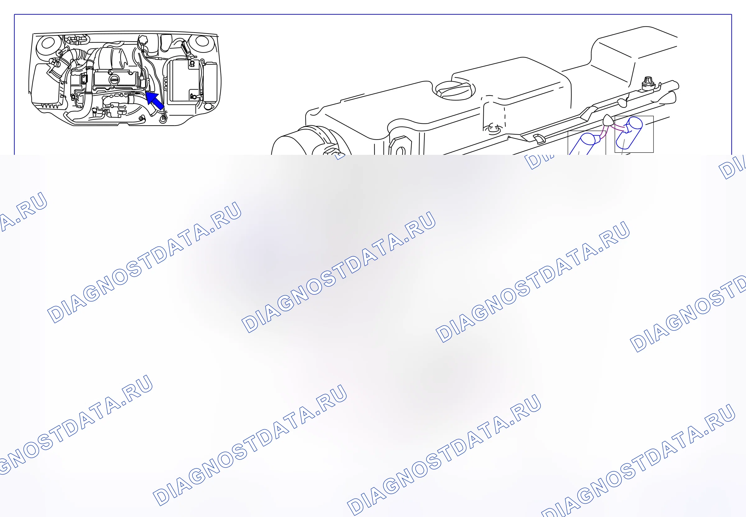 Component locations — Component locations: Power train - Engine, top  Engine Y20DTH  Engine Y22DTR (P5756) — Component locations: Power train - Engine, top  Engine Y20DTH  Engine Y22DTR (P5756). Opel Signum I (2002-2008)