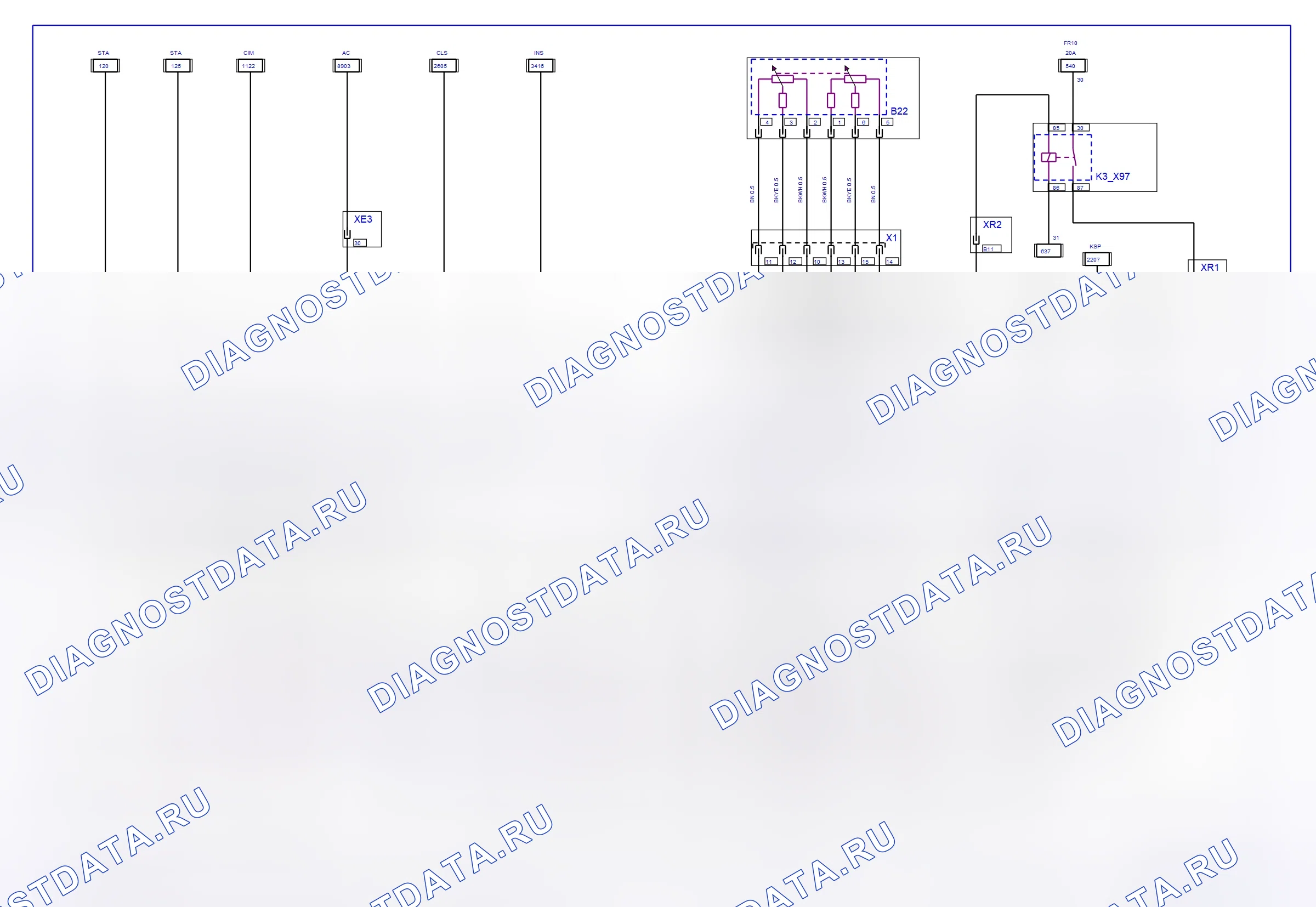 Engine System — Simtec — wiring diagram (Z 18 XE, 2003) — Simtec — wiring diagram (Z 18 XE, 2003), Diagram 2 of 2. Opel Signum I (2002-2008)