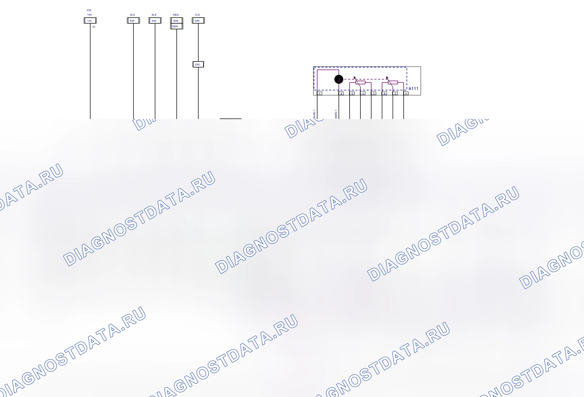 Engine System — Multec — wiring diagram (2008) — Multec — wiring diagram (2008), Diagram 2 of 3. Opel Tigra B (2004-2011)