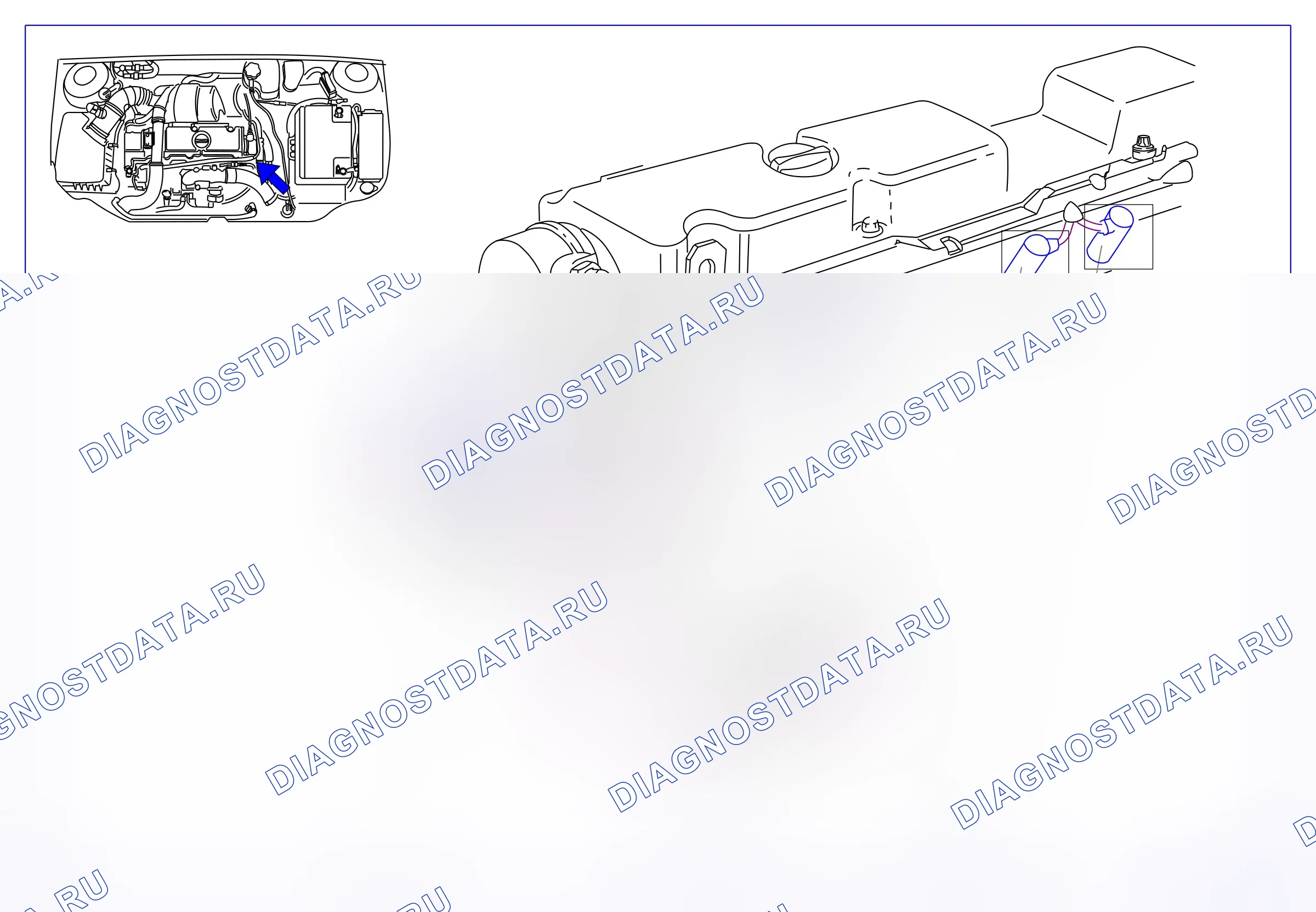 Component locations — Component locations: Power train - Engine, top  Engine Y20DTH  Engine Y22DTR (P5756) — Component locations: Power train - Engine, top  Engine Y20DTH  Engine Y22DTR (P5756). Opel Vectra C (2002-2008)