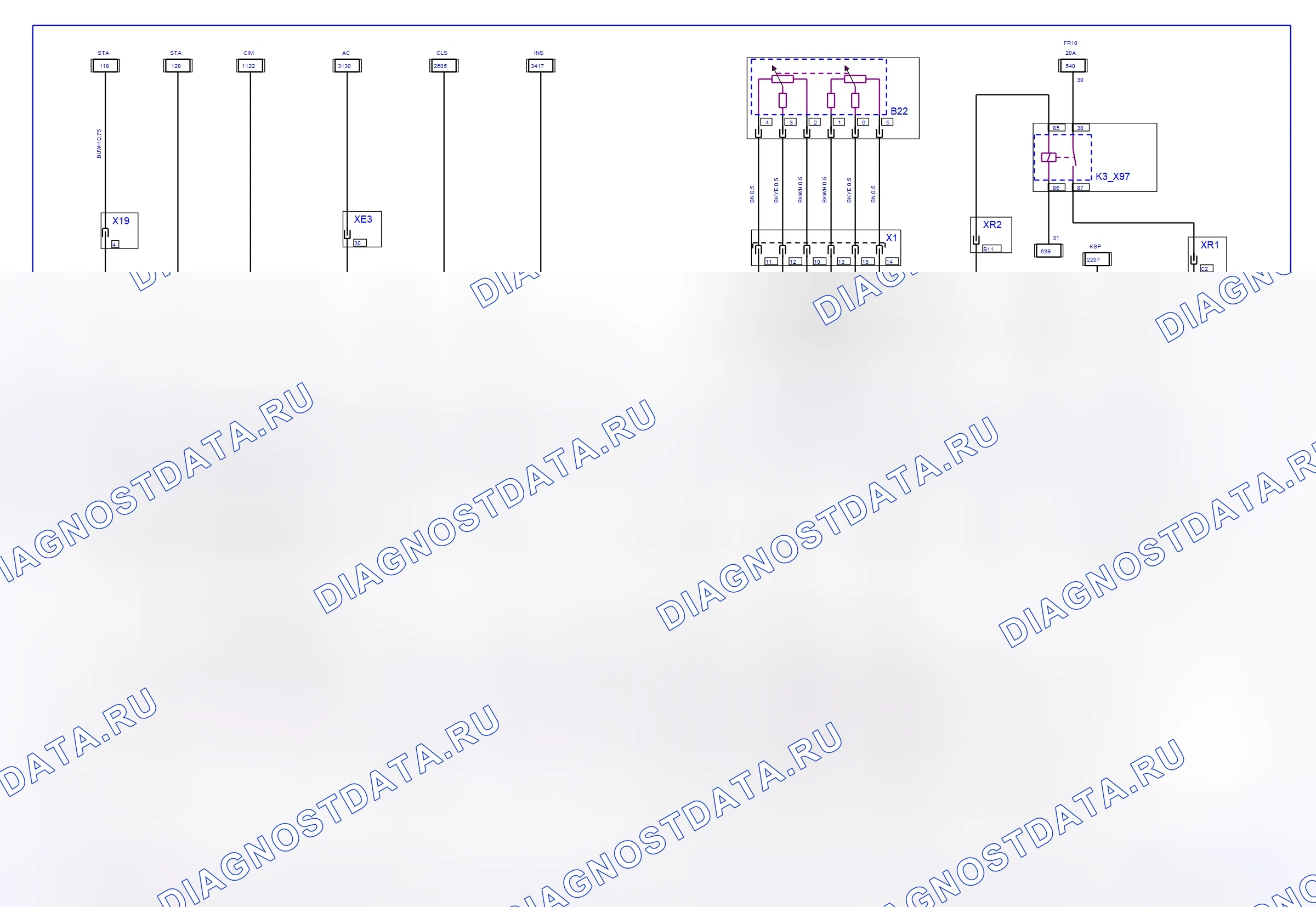 Engine System — Multec — wiring diagram (Z 16 XE, 2002) — Multec — wiring diagram (Z 16 XE, 2002), Diagram 2 of 2. Opel Vectra C (2002-2008)