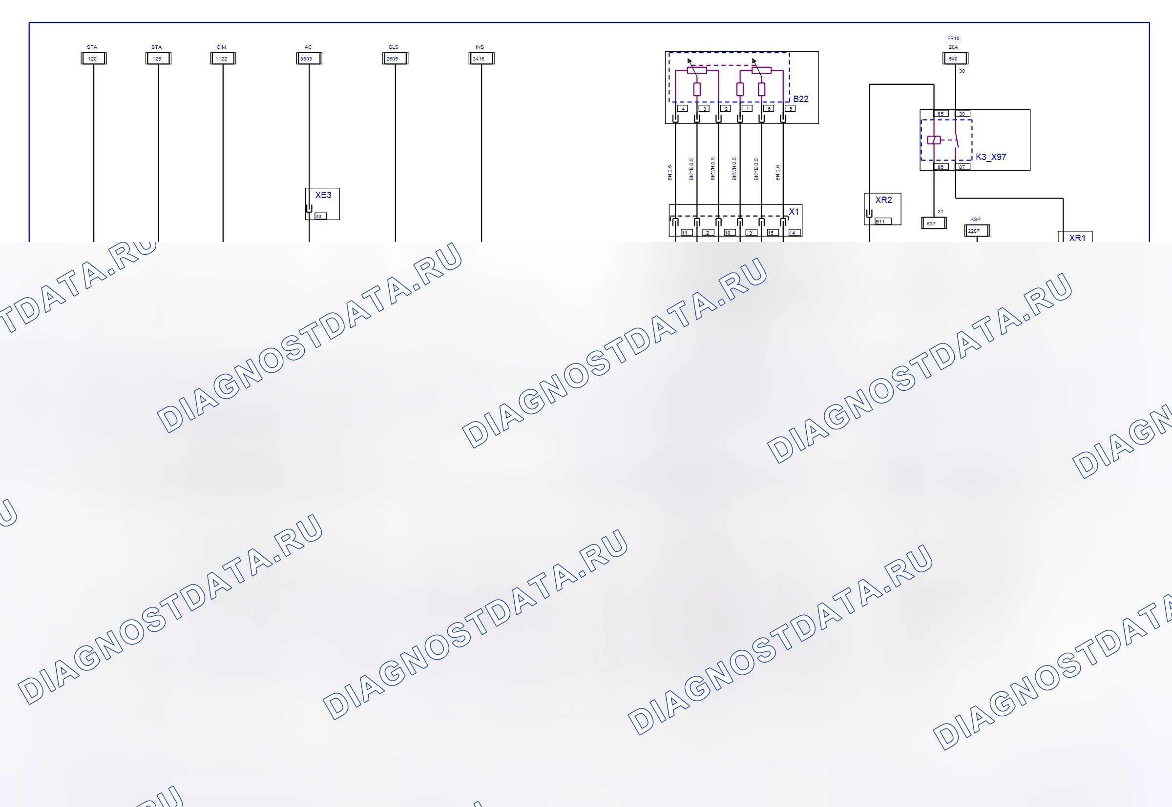Engine System — Simtec — wiring diagram (Z 18 XE, 2003) — Simtec — wiring diagram (Z 18 XE, 2003), Diagram 2 of 2. Opel Vectra C (2002-2008)