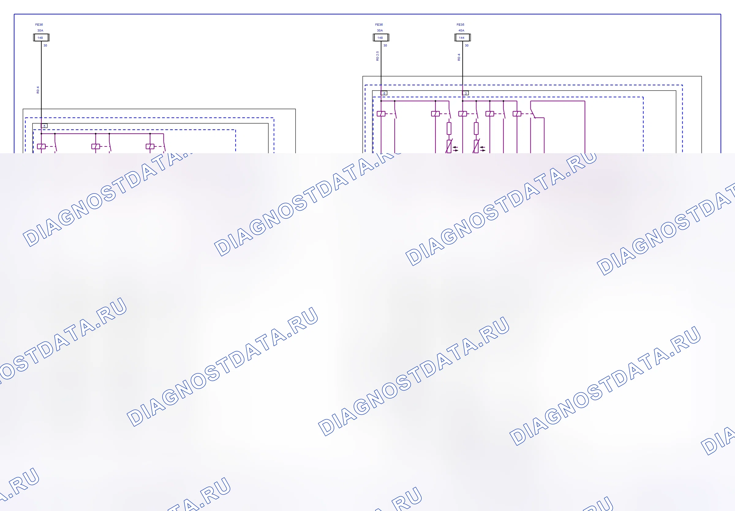 Engine System — Engine Cooling — wiring diagram (2003) — Engine Cooling — wiring diagram (2003). Opel Vectra C (2002-2008)