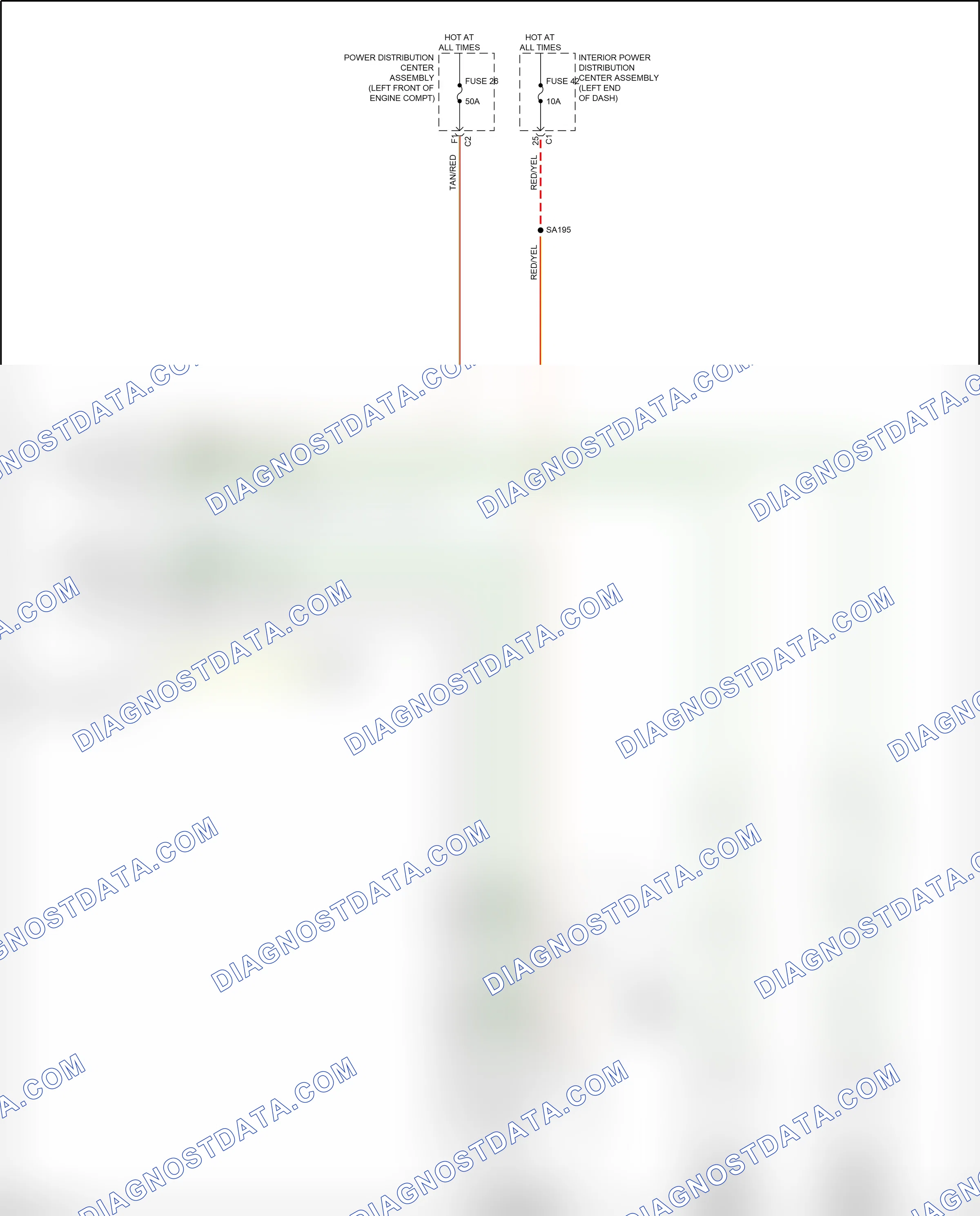 Shift interlock — Park brake release circuit — Park brake release circuit. RAM 1500 V (2018-2024)