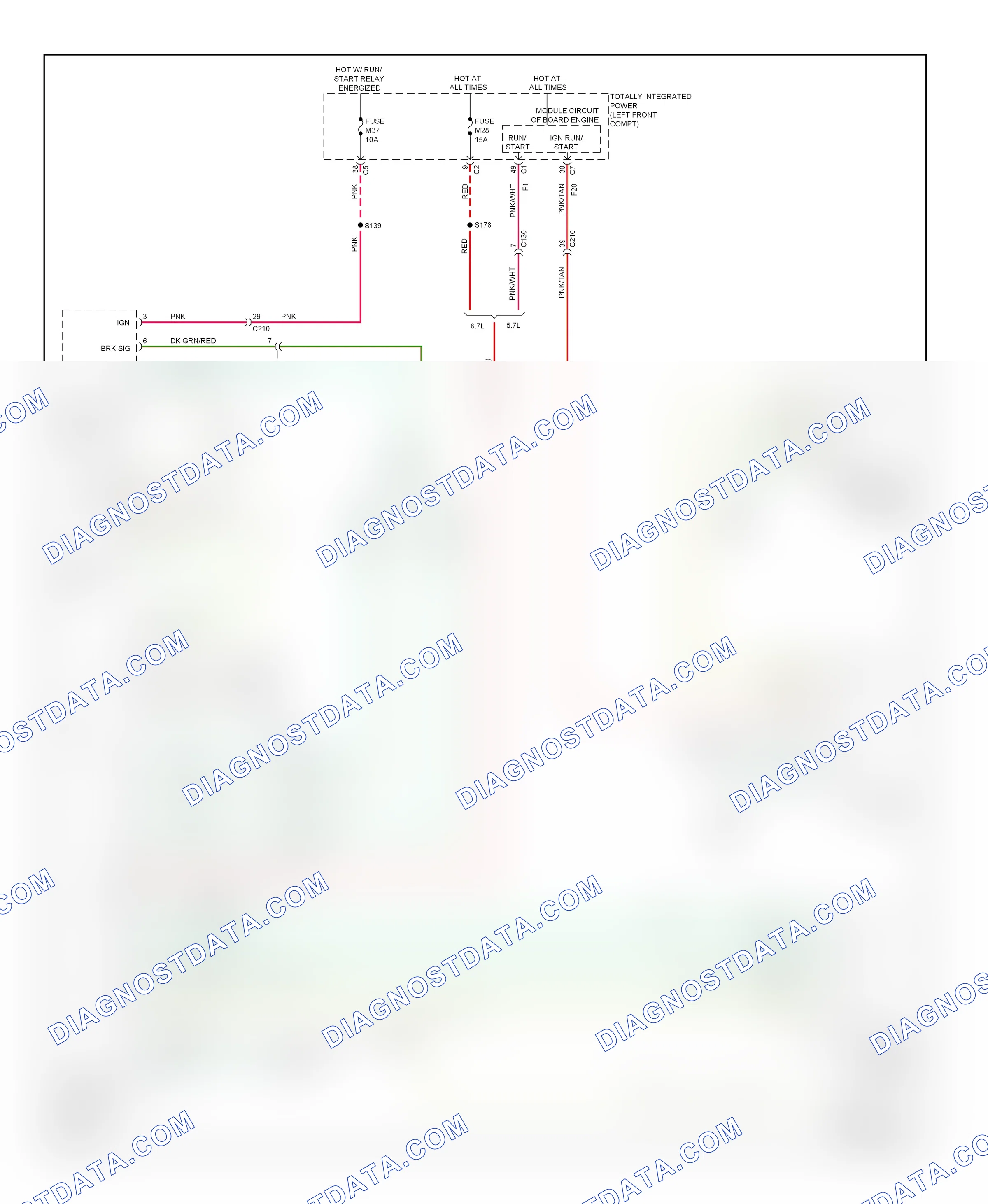 Shift interlock — Shift interlock circuit — Shift interlock circuit. RAM Pickup 2500  (2011-2012)