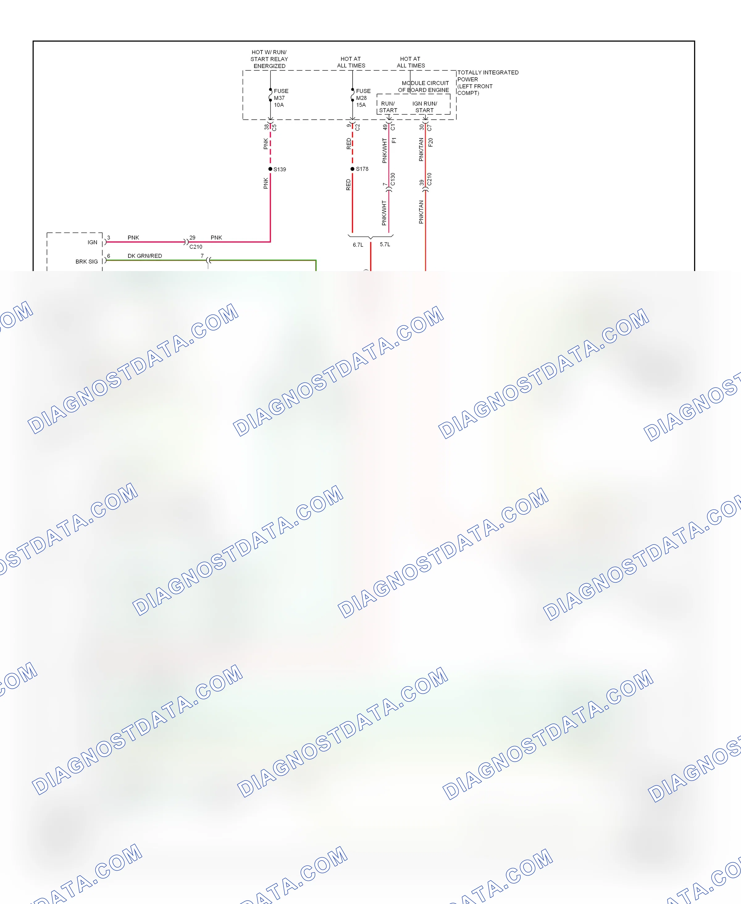 Shift interlock — Shift interlock circuit — Shift interlock circuit. RAM Pickup 3500  (2011-2012)