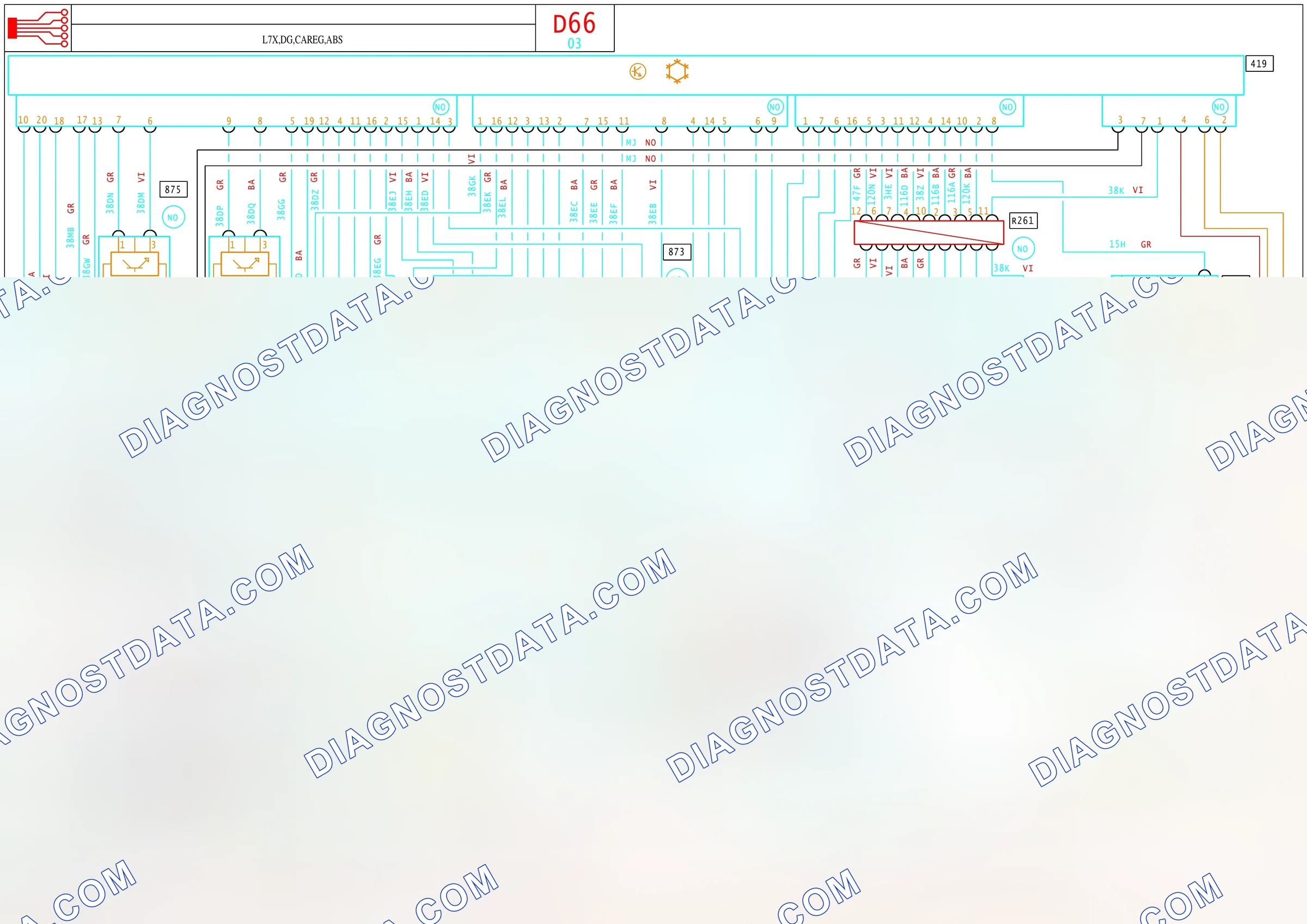 AIR CONDITIONING — L7X,DG,CAREG,ABS — L7X,DG,CAREG,ABS. Renault Avantime I (2001-2003)