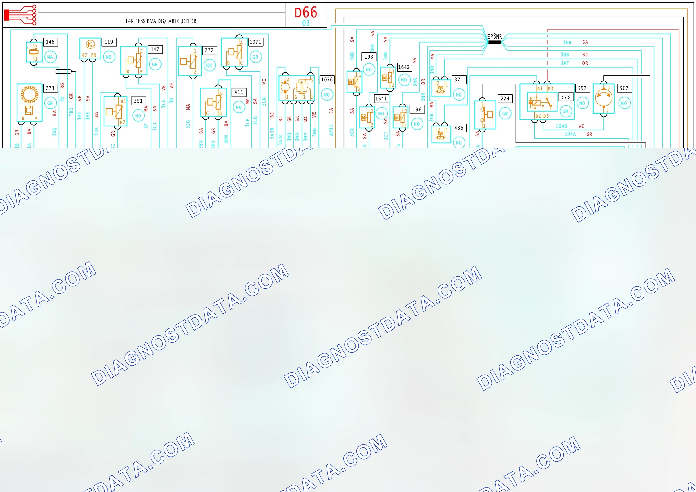 ELECTRONIC INJECTION — F4RT,ESS,BVA,DG,CAREG,CTFDR — F4RT,ESS,BVA,DG,CAREG,CTFDR. Renault Avantime I (2001-2003)