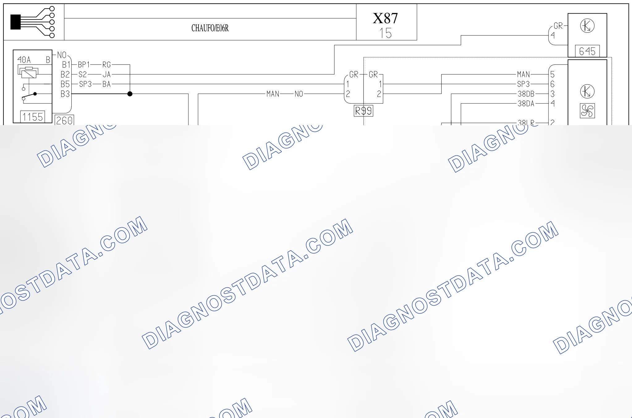 BASIC HEATING — CHAUFO/E06R — CHAUFO/E06R. Renault Captur I (2012-2017)