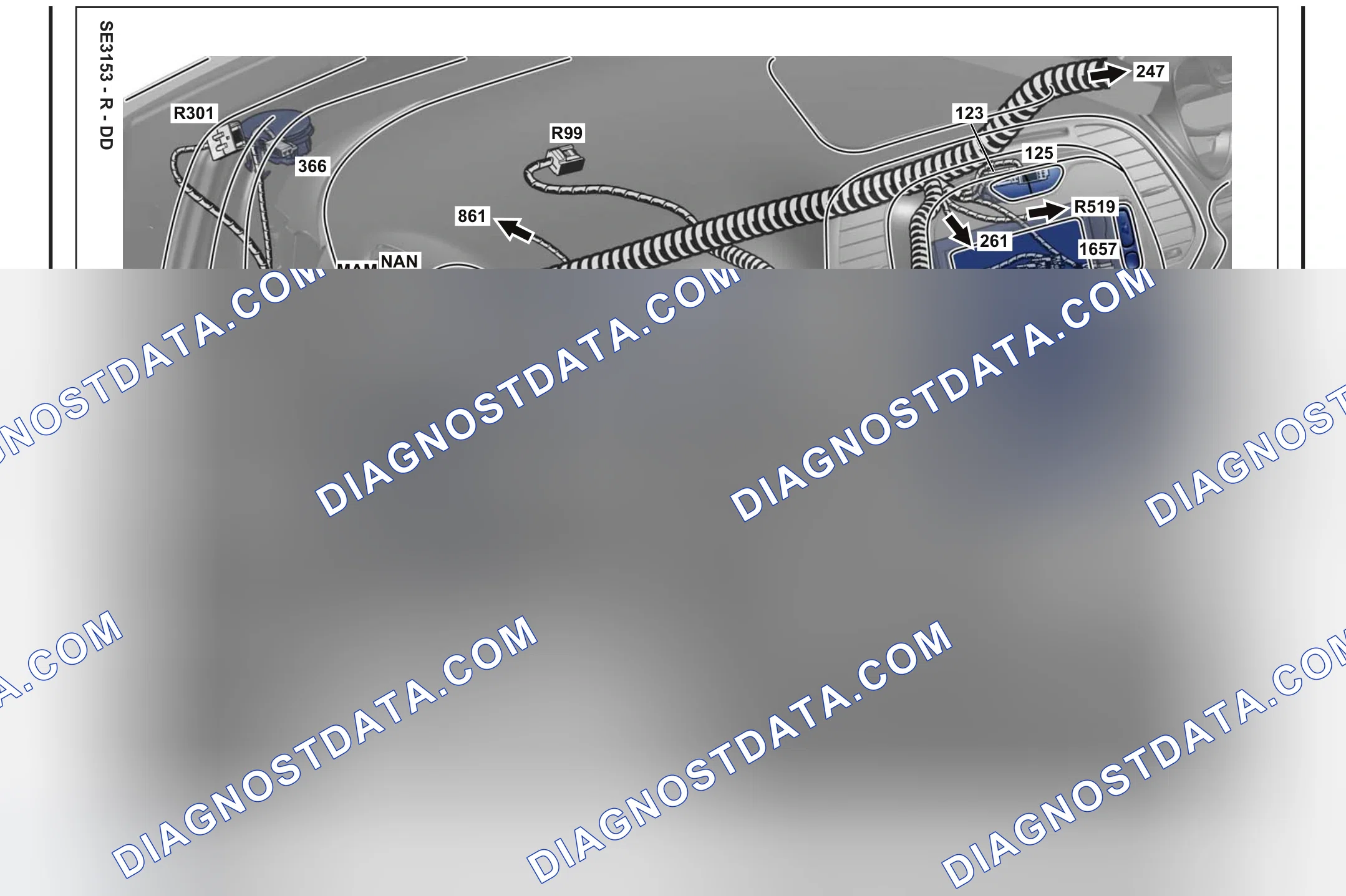 Component locations — Component locations: лист S9 — Component locations: лист S9. Renault Captur I (2012-2017)