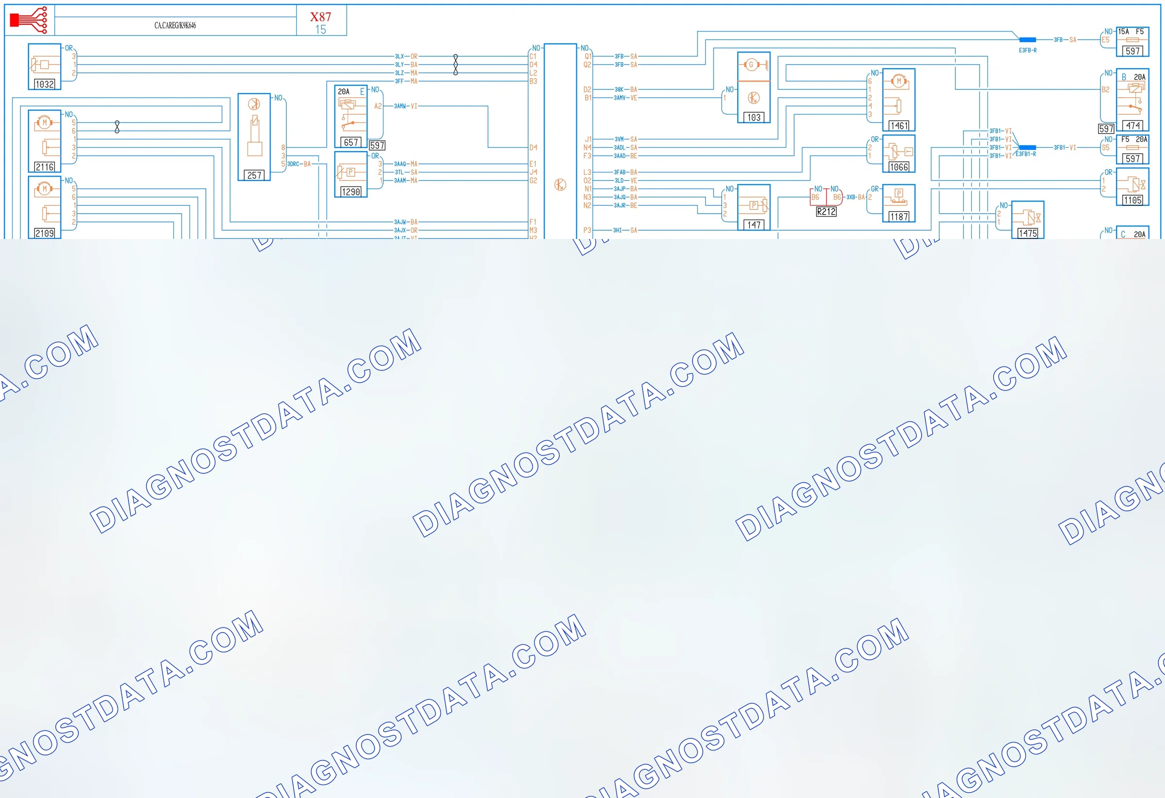 ELECTRONIC INJECTION — CA,CAREG/K9K646 — CA,CAREG/K9K646. Renault Captur I (2012-2017)