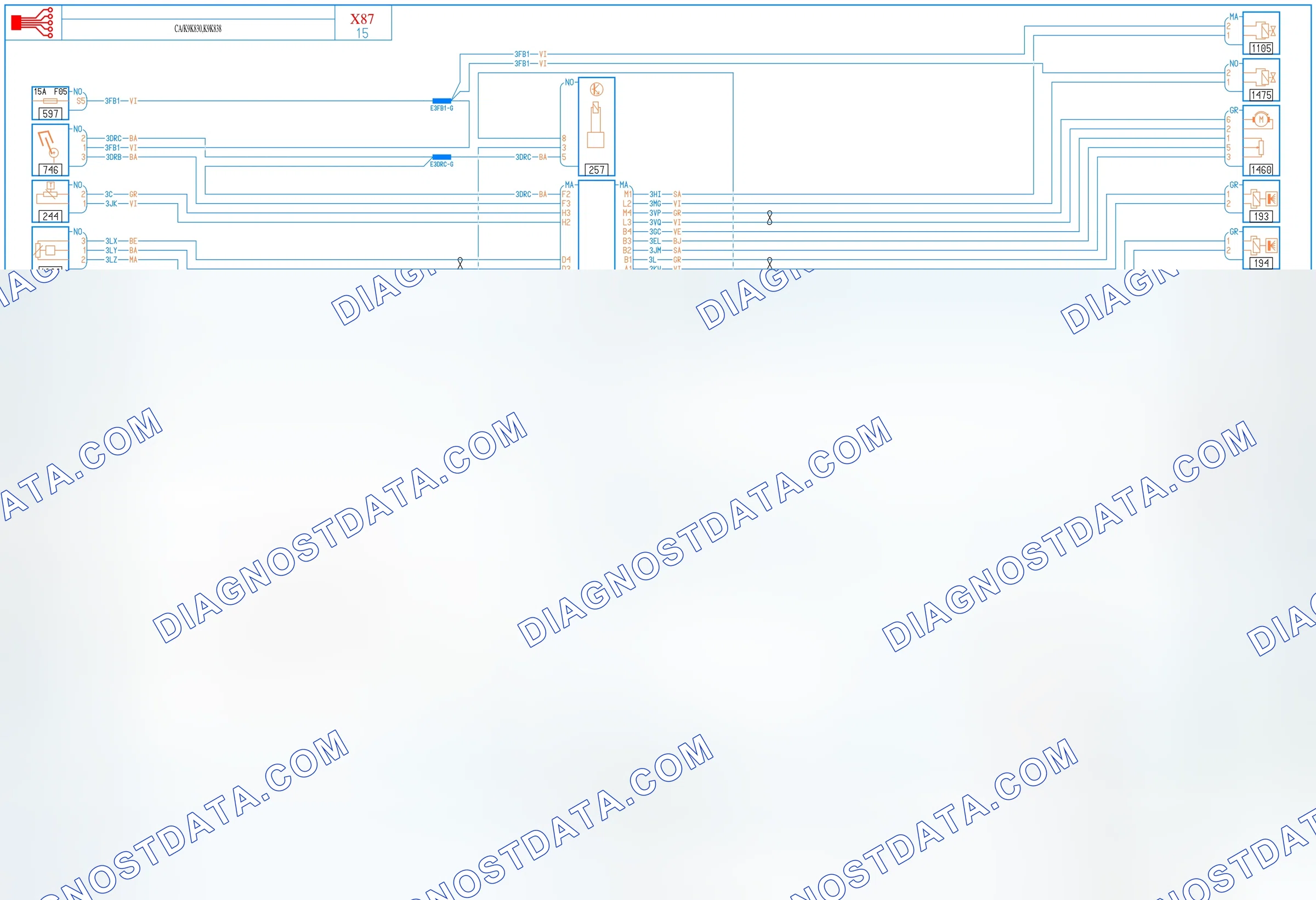 ELECTRONIC INJECTION — CA/K9K830,K9K838 — CA/K9K830,K9K838. Renault Captur I (2012-2017)
