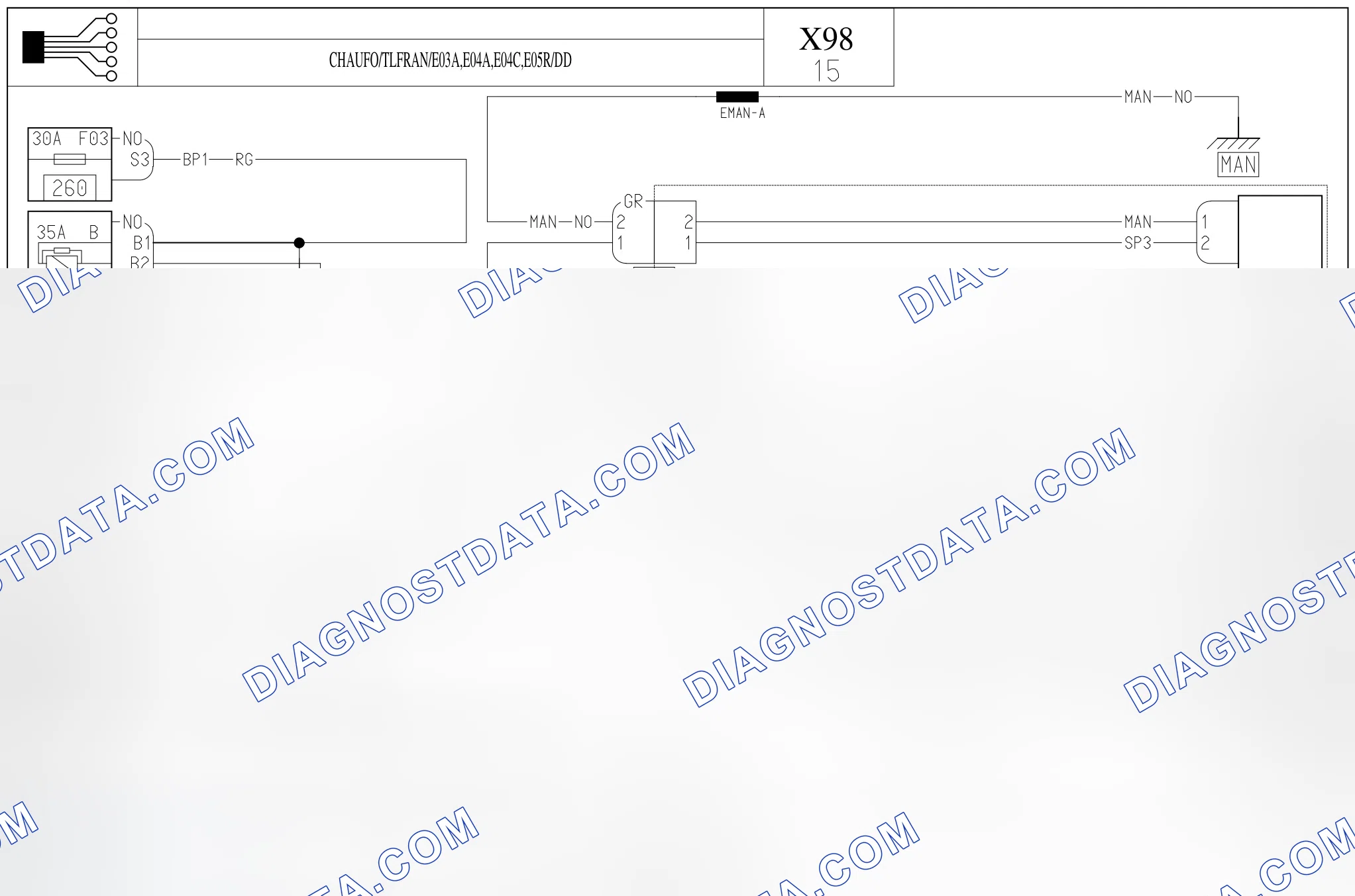 BASIC HEATING — CHAUFO/TLFRAN/E03A,E04A,E04C,E05R/DD — CHAUFO/TLFRAN/E03A,E04A,E04C,E05R/DD. Renault Clio IV (2012-2019)