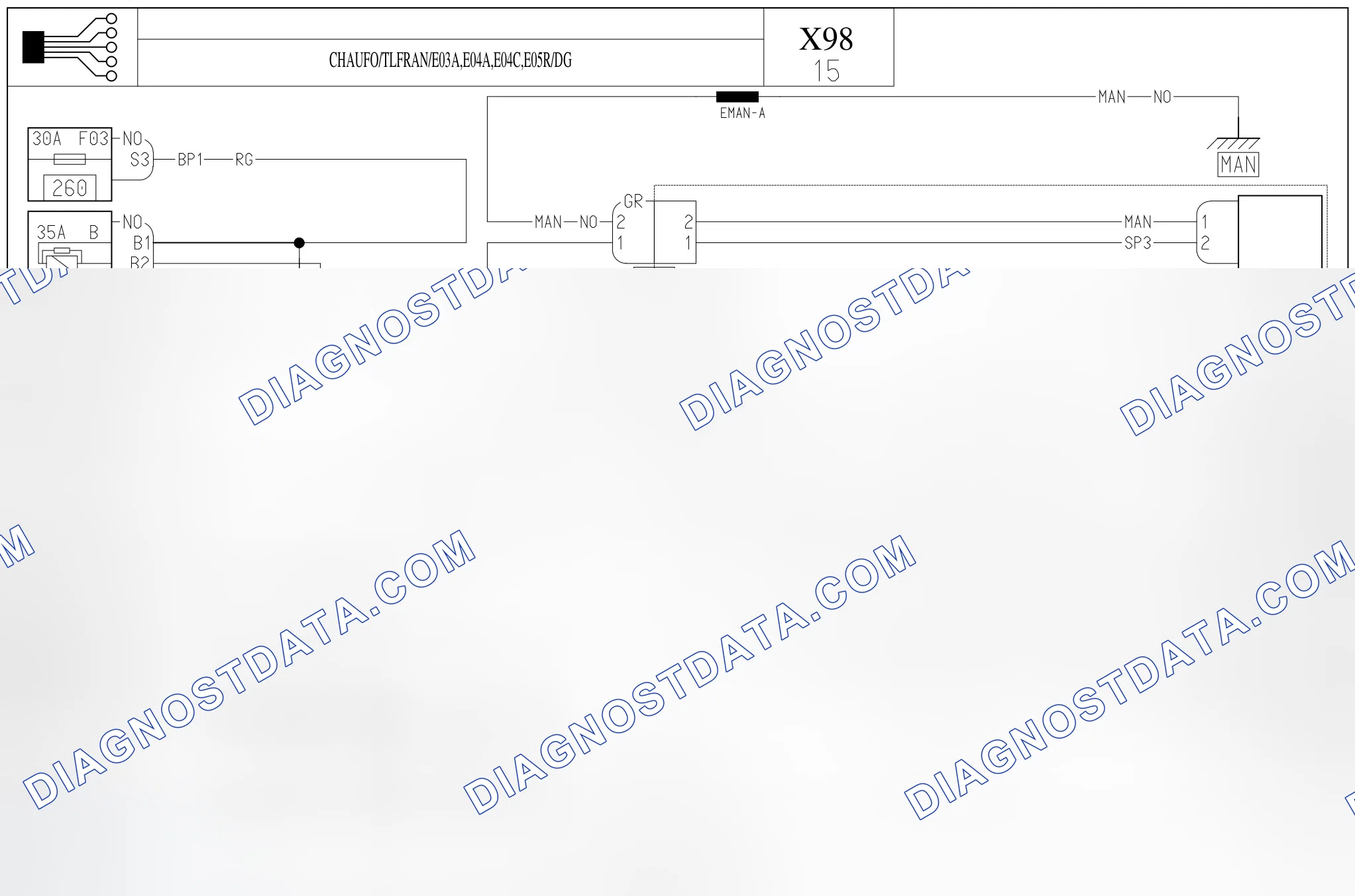 BASIC HEATING — CHAUFO/TLFRAN/E03A,E04A,E04C,E05R/DG — CHAUFO/TLFRAN/E03A,E04A,E04C,E05R/DG. Renault Clio IV (2012-2019)