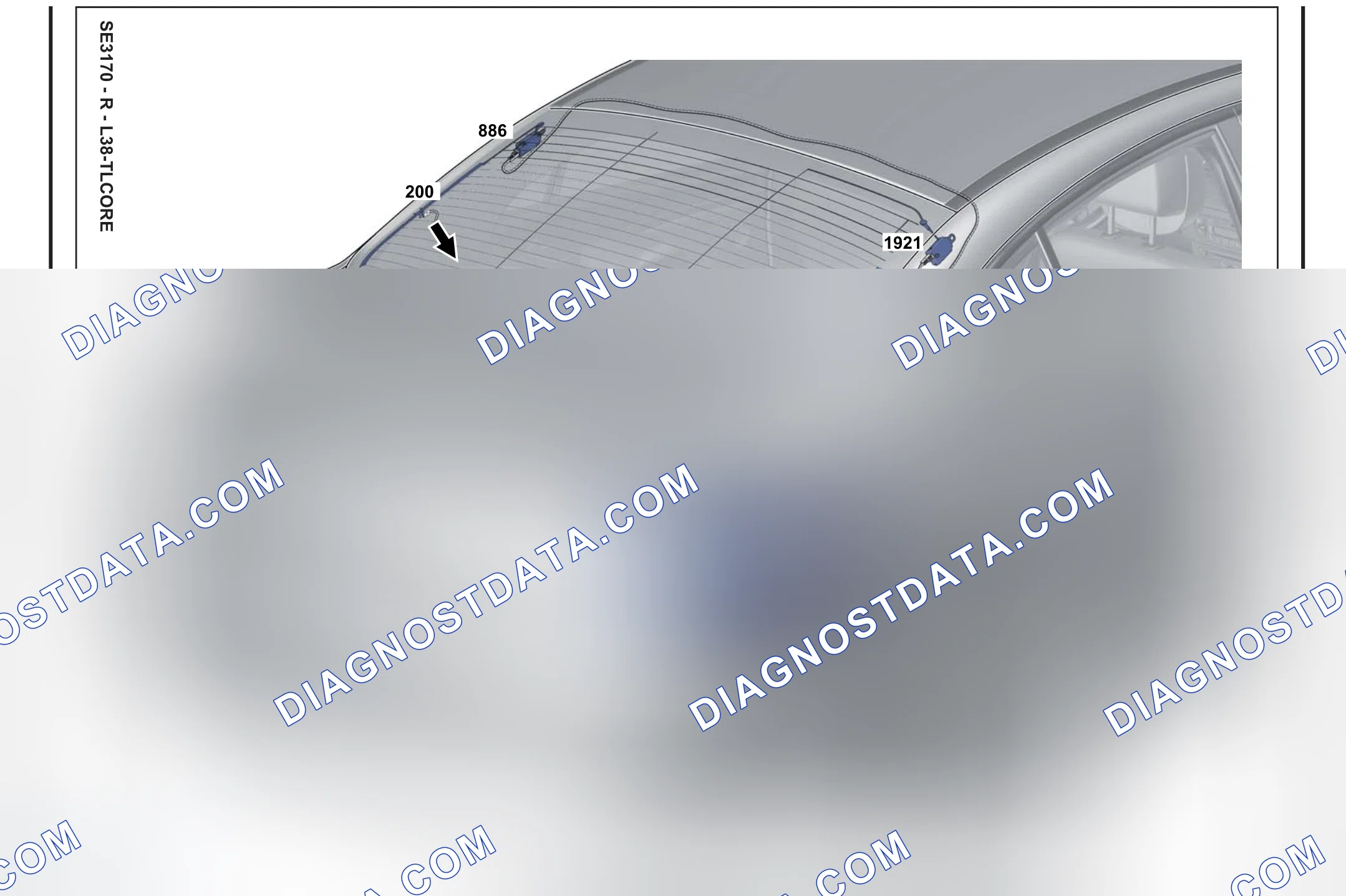 Component locations — Component locations: лист S58 — Component locations: лист S58. Renault Fluence I (2009-2013)
