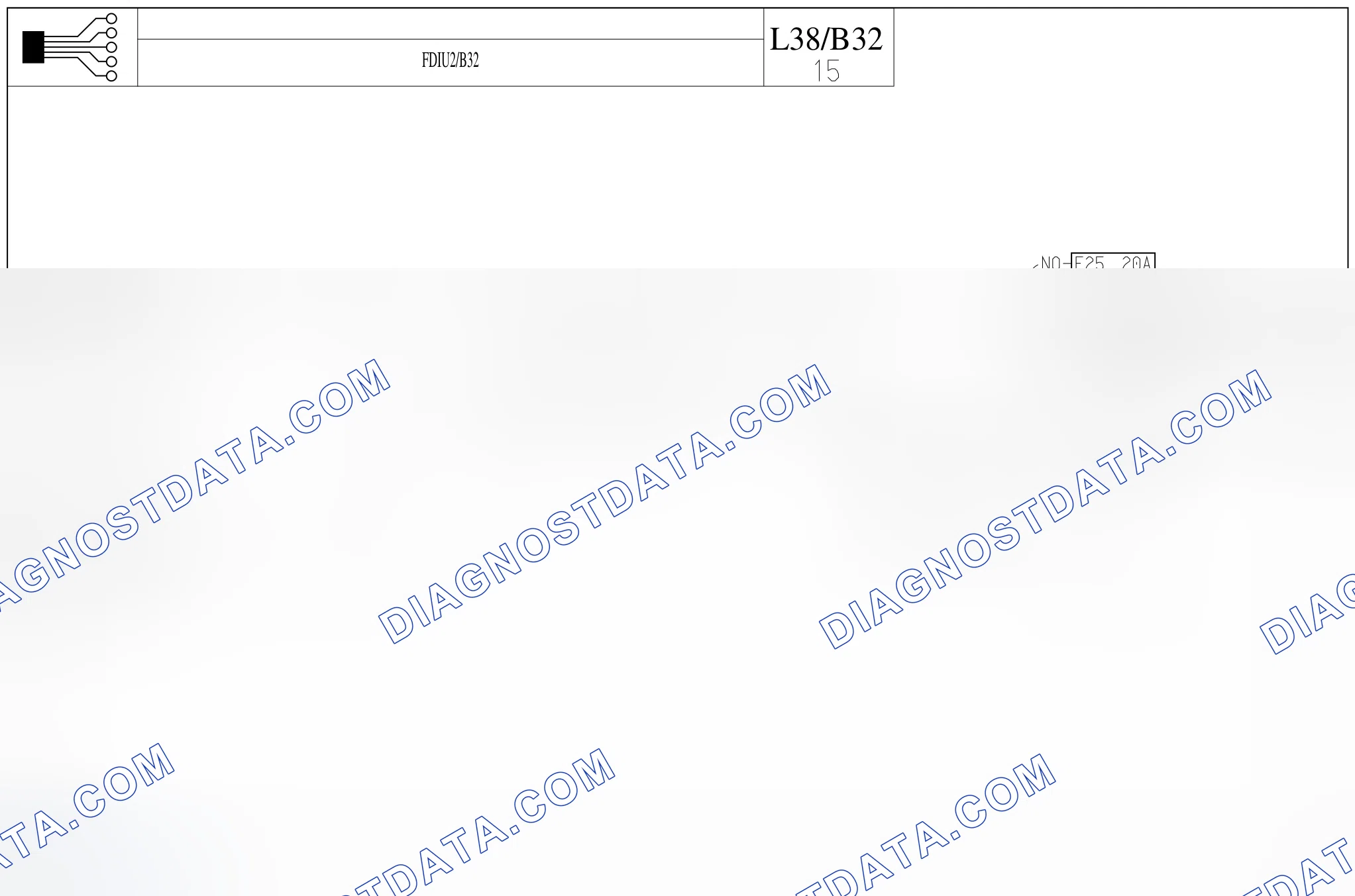 SIDE LIGHTS — FDIU2/B32 — FDIU2/B32. Renault Fluence I (2009-2013)