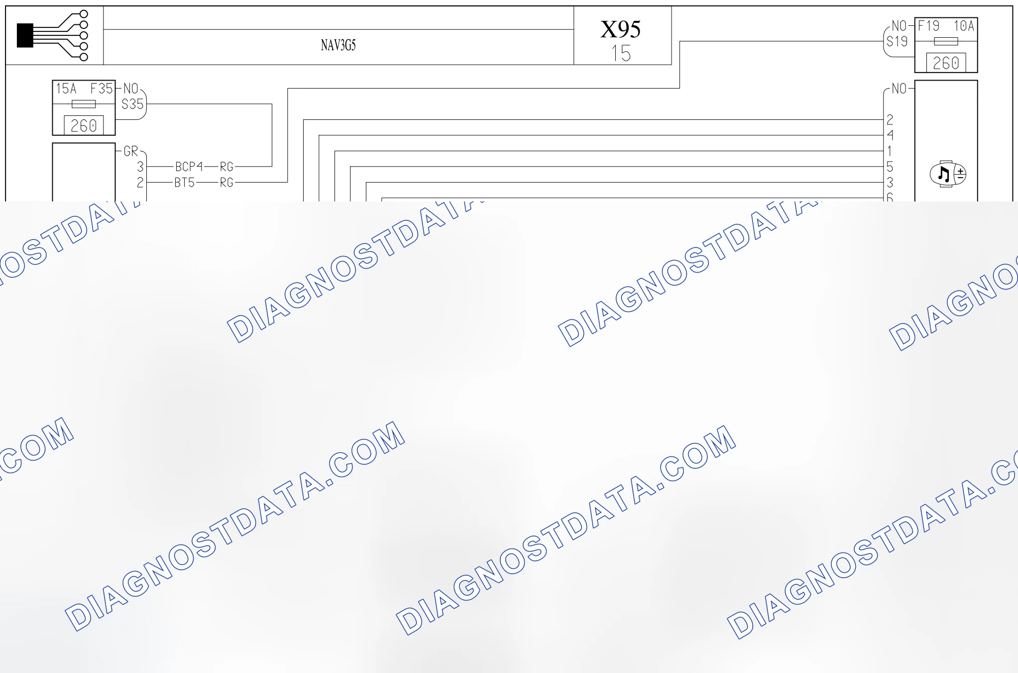 MULTIMEDIA MULTIPLEXING INTERFACE UNIT — NAV3G5 — NAV3G5. Renault Megane III (2008-2016)