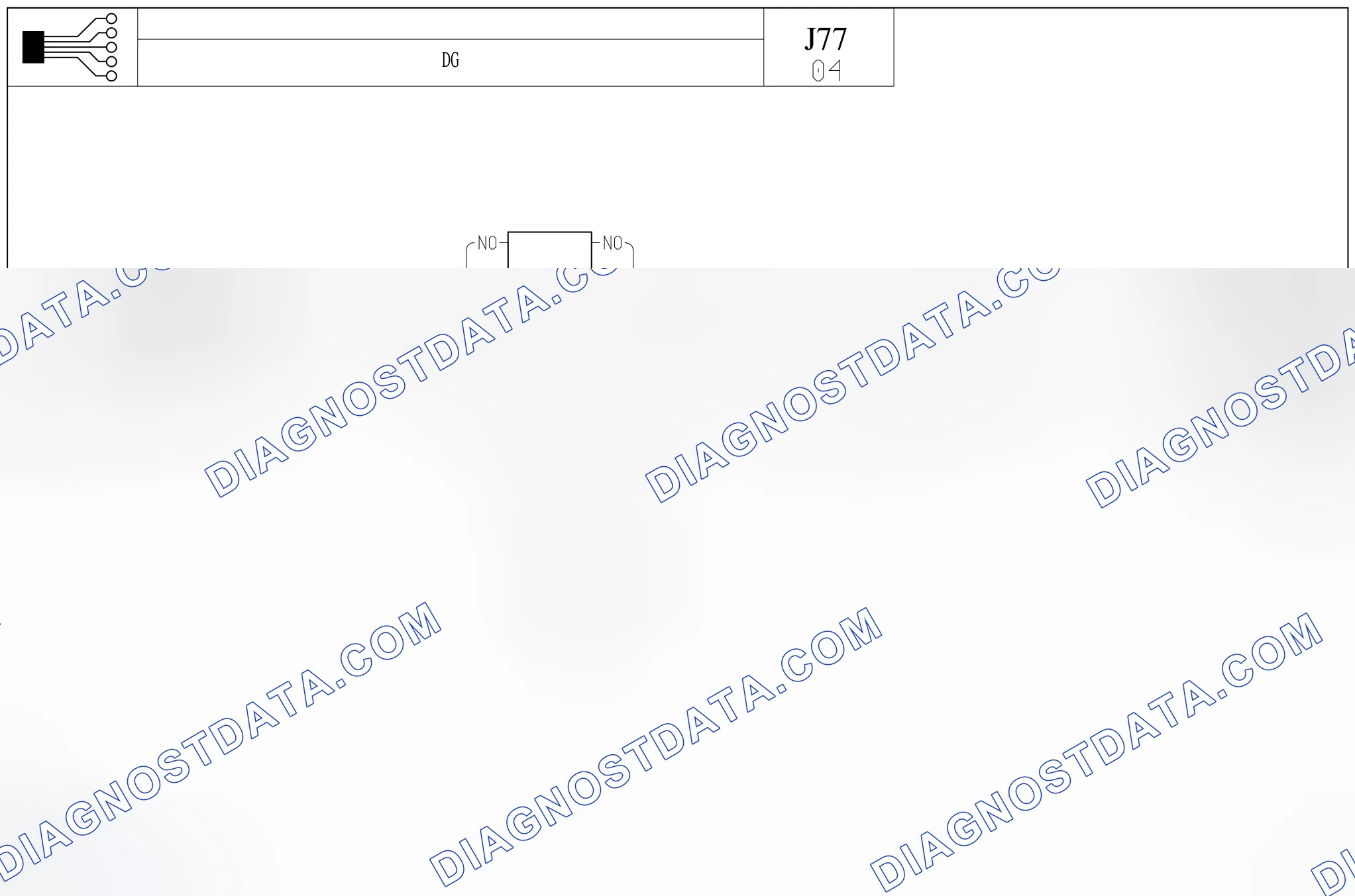 DIAGNOSTICS SOCKET — DG — DG. Renault Modus I (2004-2012)