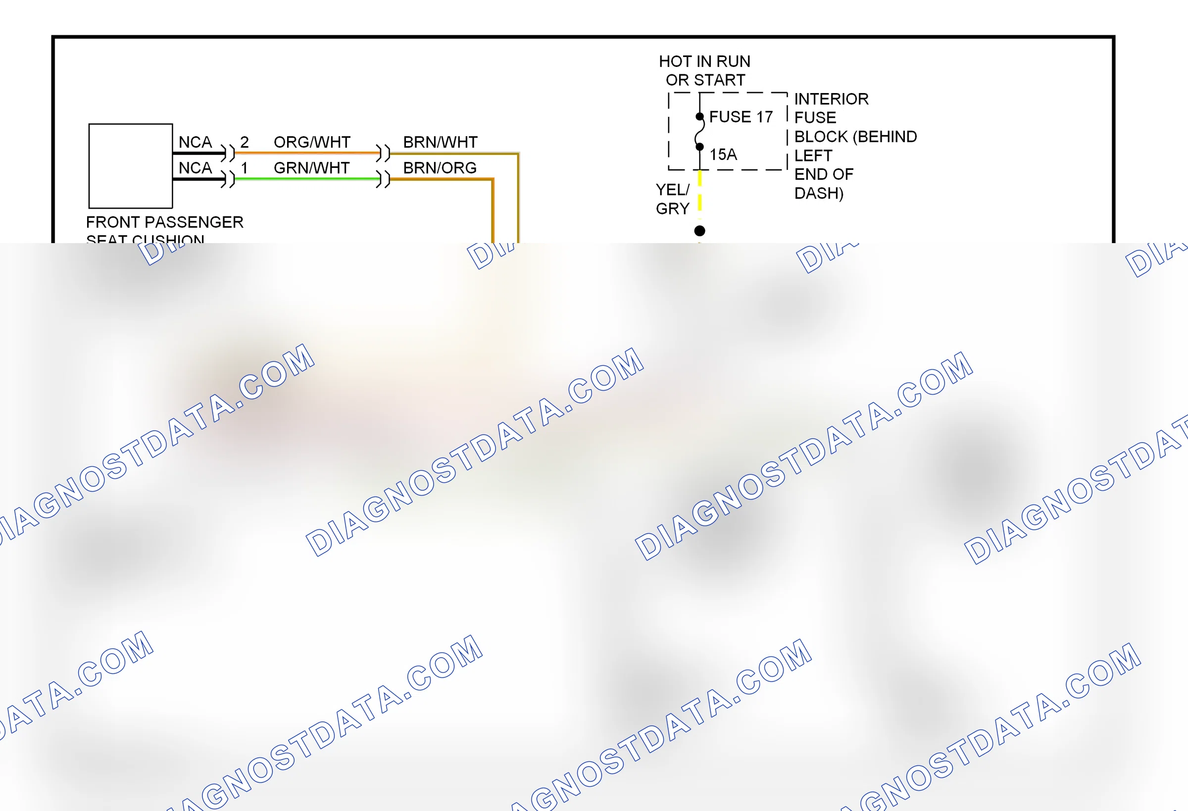 Warning systems — Warning system circuits — Warning system circuits. Saab 9-3 I (1998-2003)