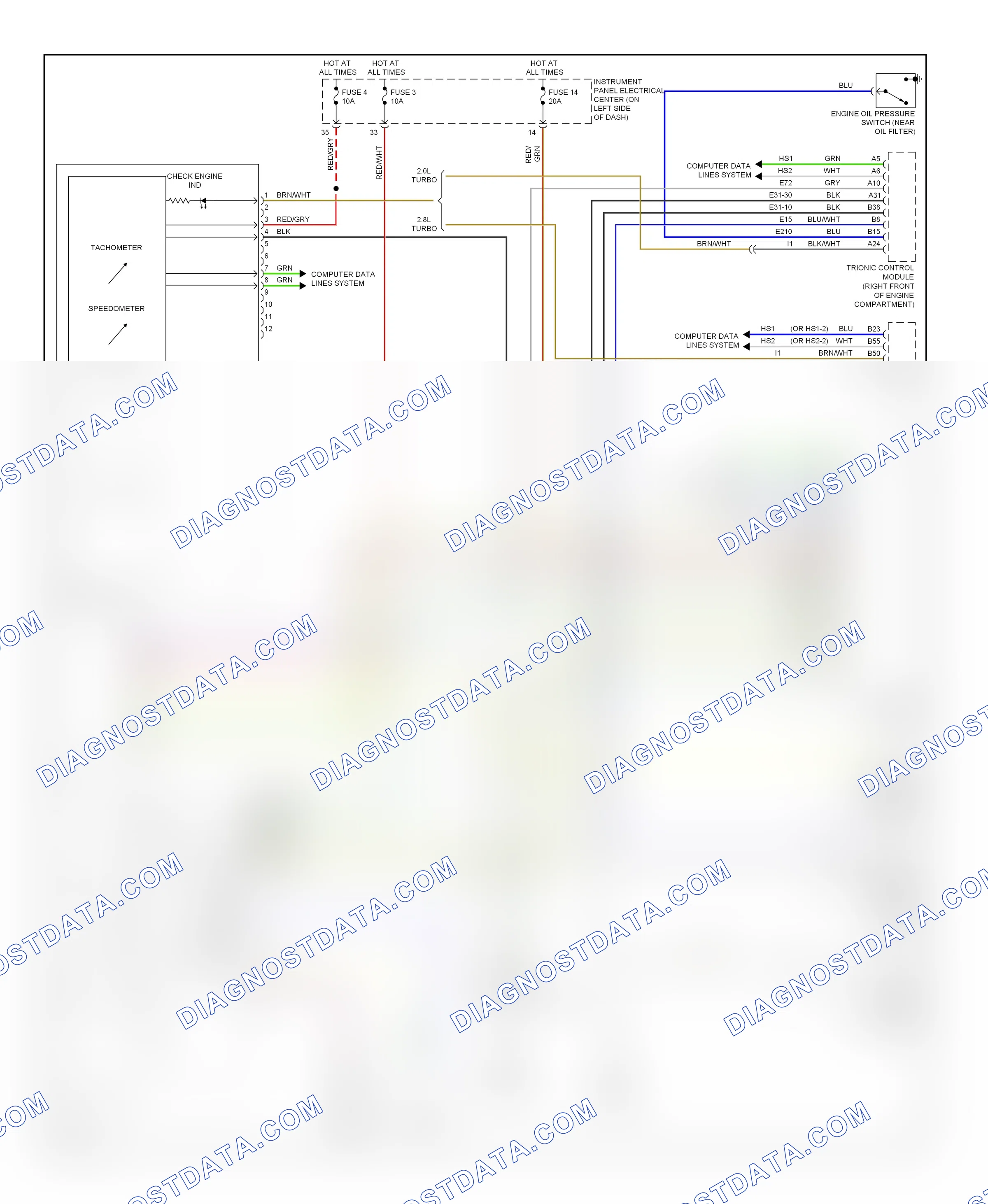 Navigation — Navigation circuit — Navigation circuit. Saab 9-3 II (2002-2008)