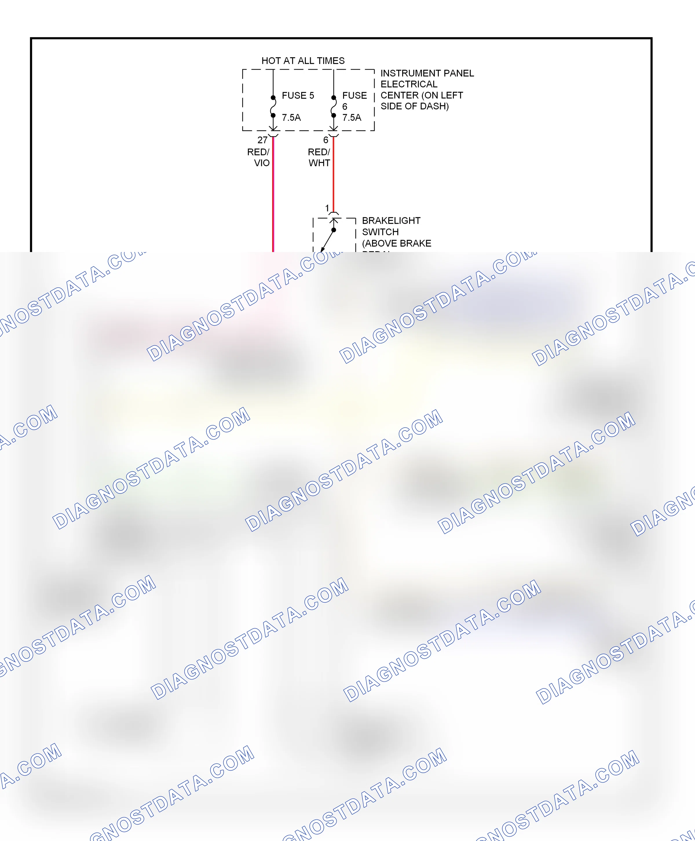 Shift interlock — Shift interlock circuit — Shift interlock circuit. Saab 9-3 II (2002-2008)
