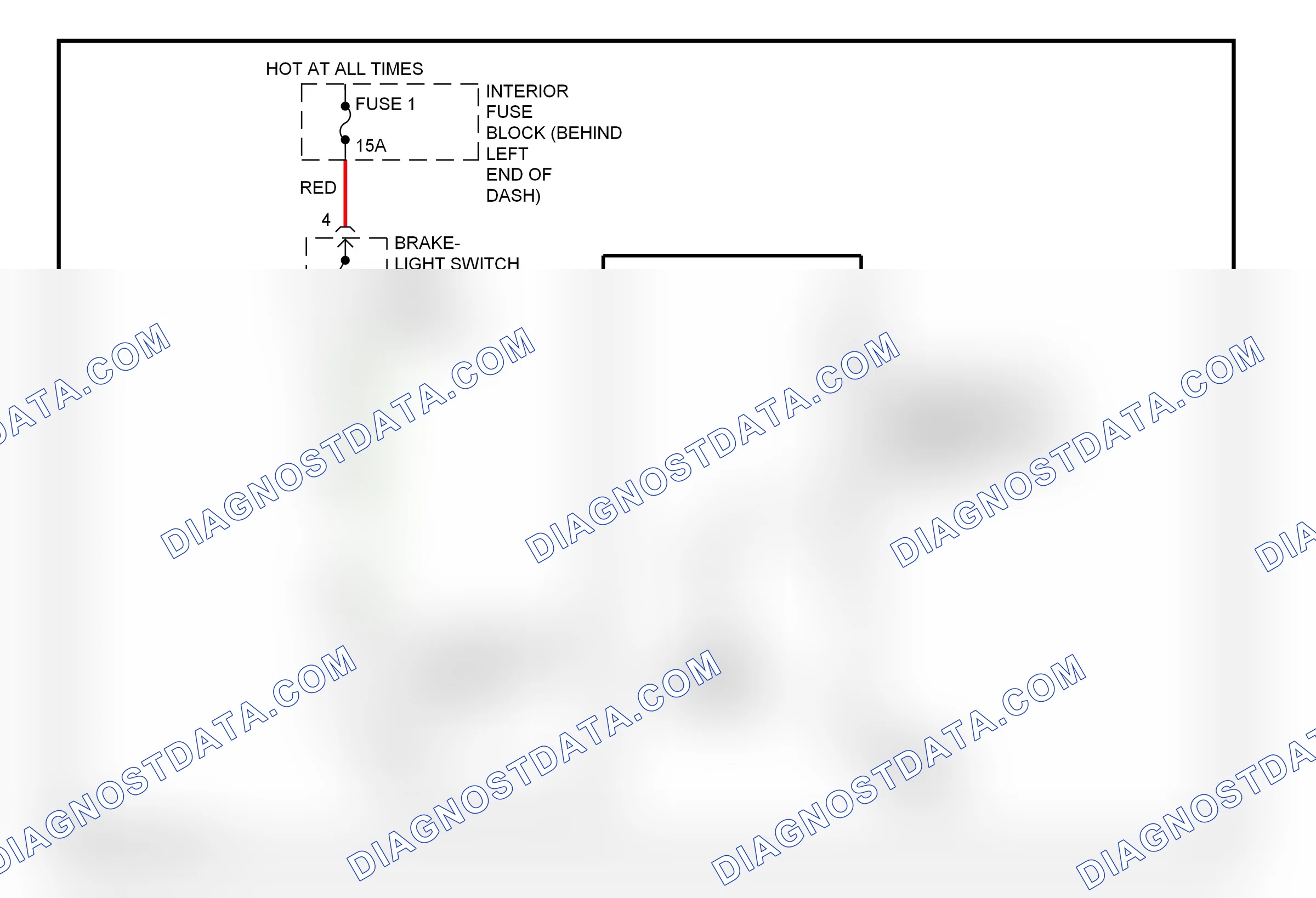 Shift interlock — Shift interlock circuit — Shift interlock circuit. Saab 9-5 I facelift (2001-2005)