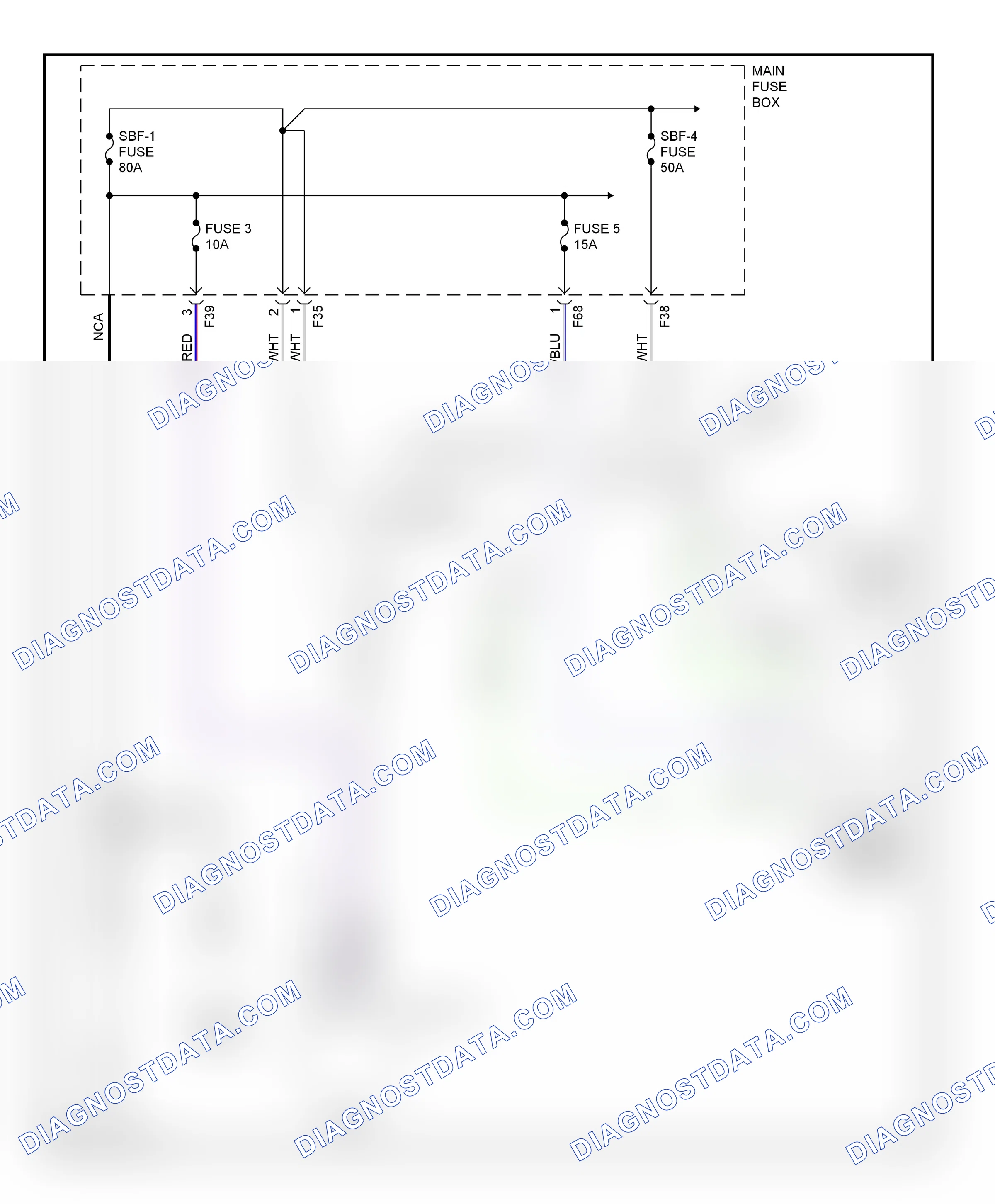 Starting/charging — Charging circuit — Charging circuit. Subaru Forester SF facelift (2000-2002)