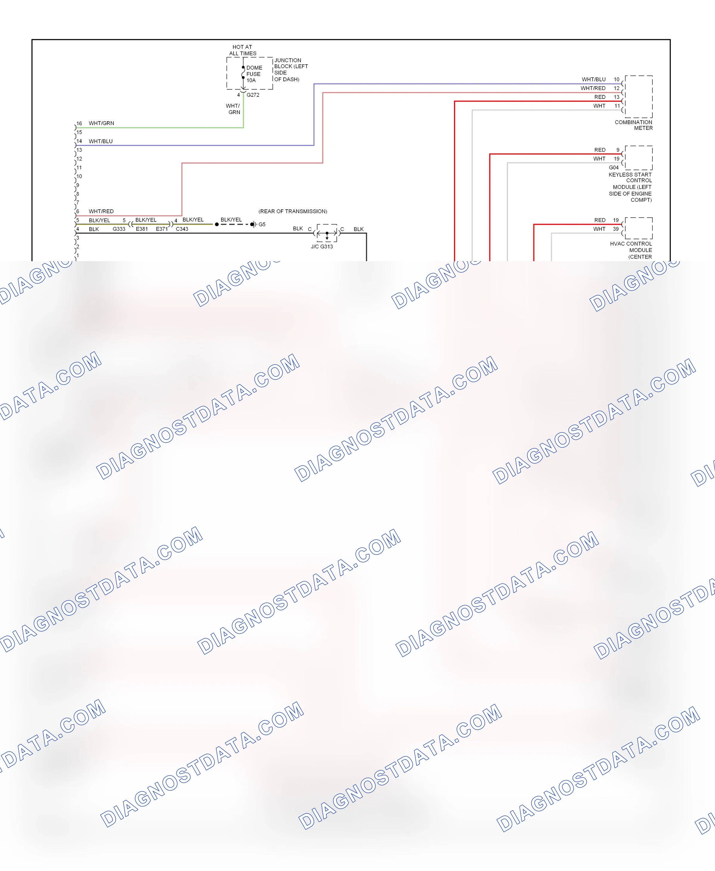 Computer data lines — Computer data lines circuit — Computer data lines circuit. Suzuki Kizashi I (2009-2014)