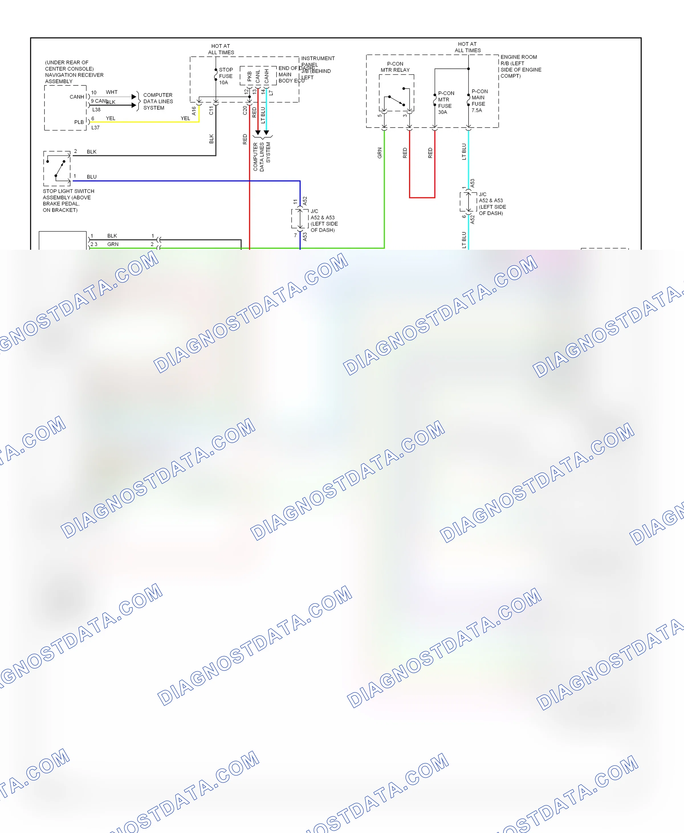Shift interlock — Shift interlock circuit — Shift interlock circuit. Toyota Prius III facelift (2011-2015)