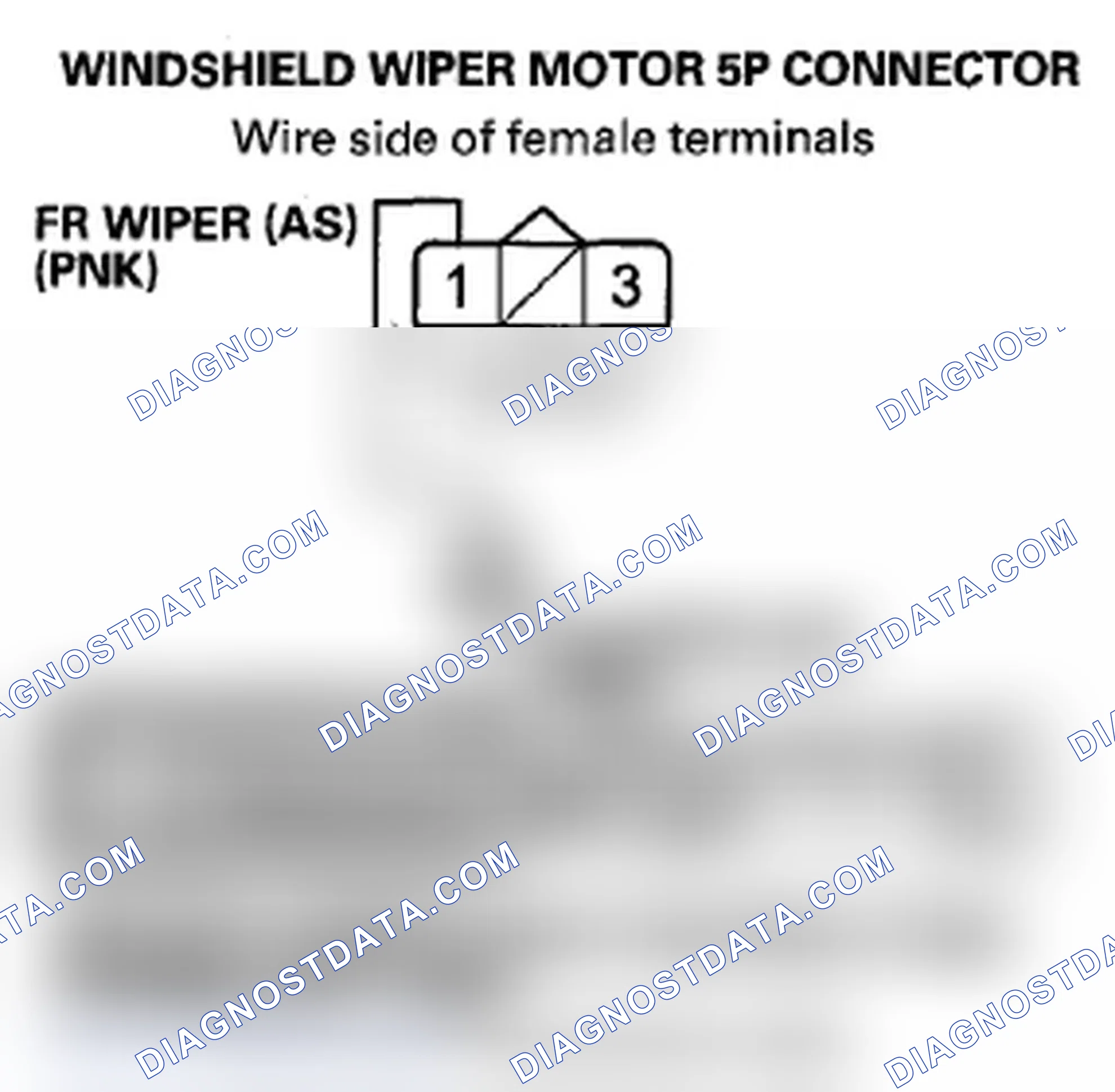 Scheme 7: DTC B1077: Wiper Auto-Stop (As) Signal Circuit Malfunction