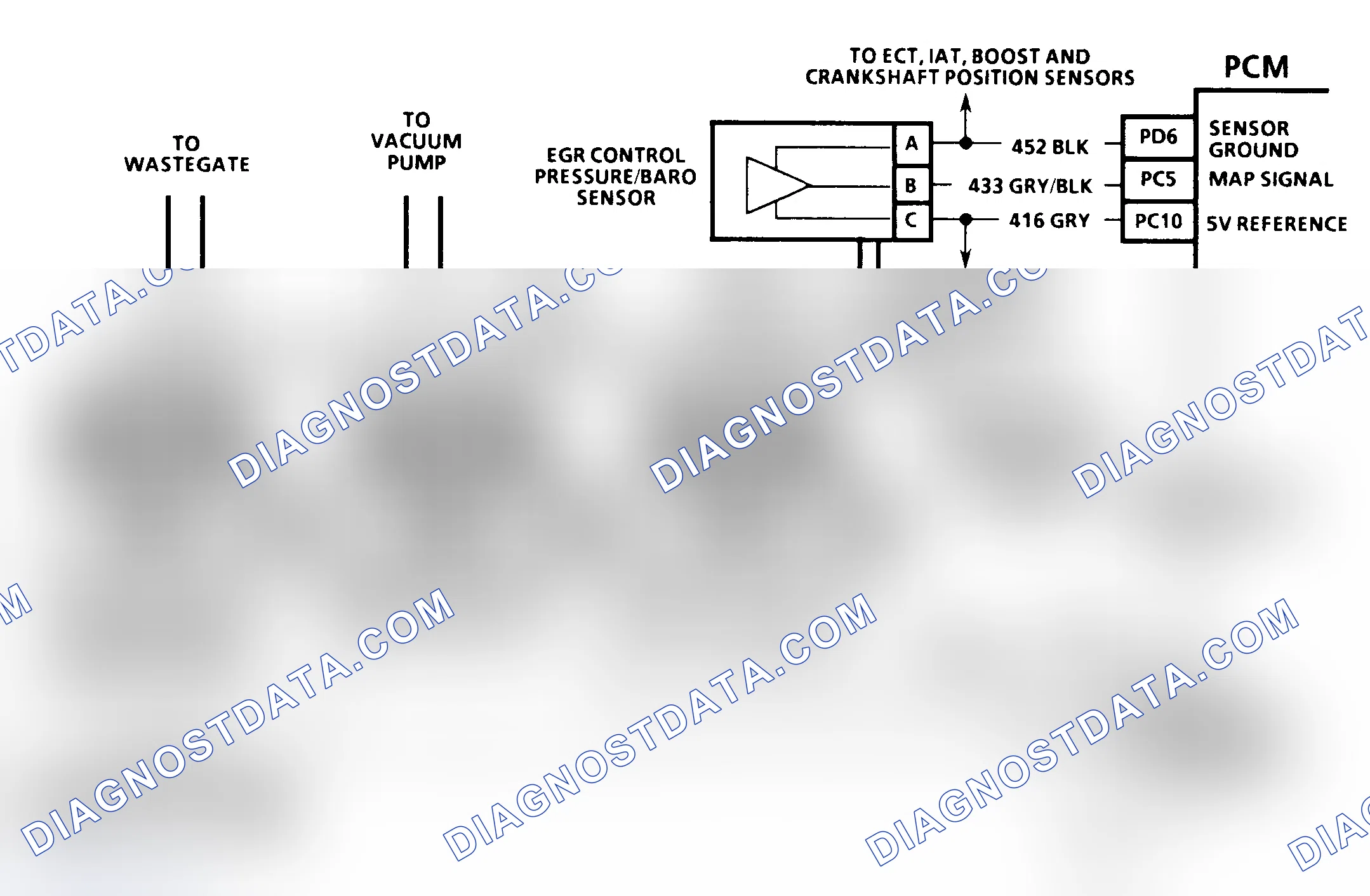 Scheme 339: DTC 32 Schematic ("C" & "K" Series) EGR Circuit Error