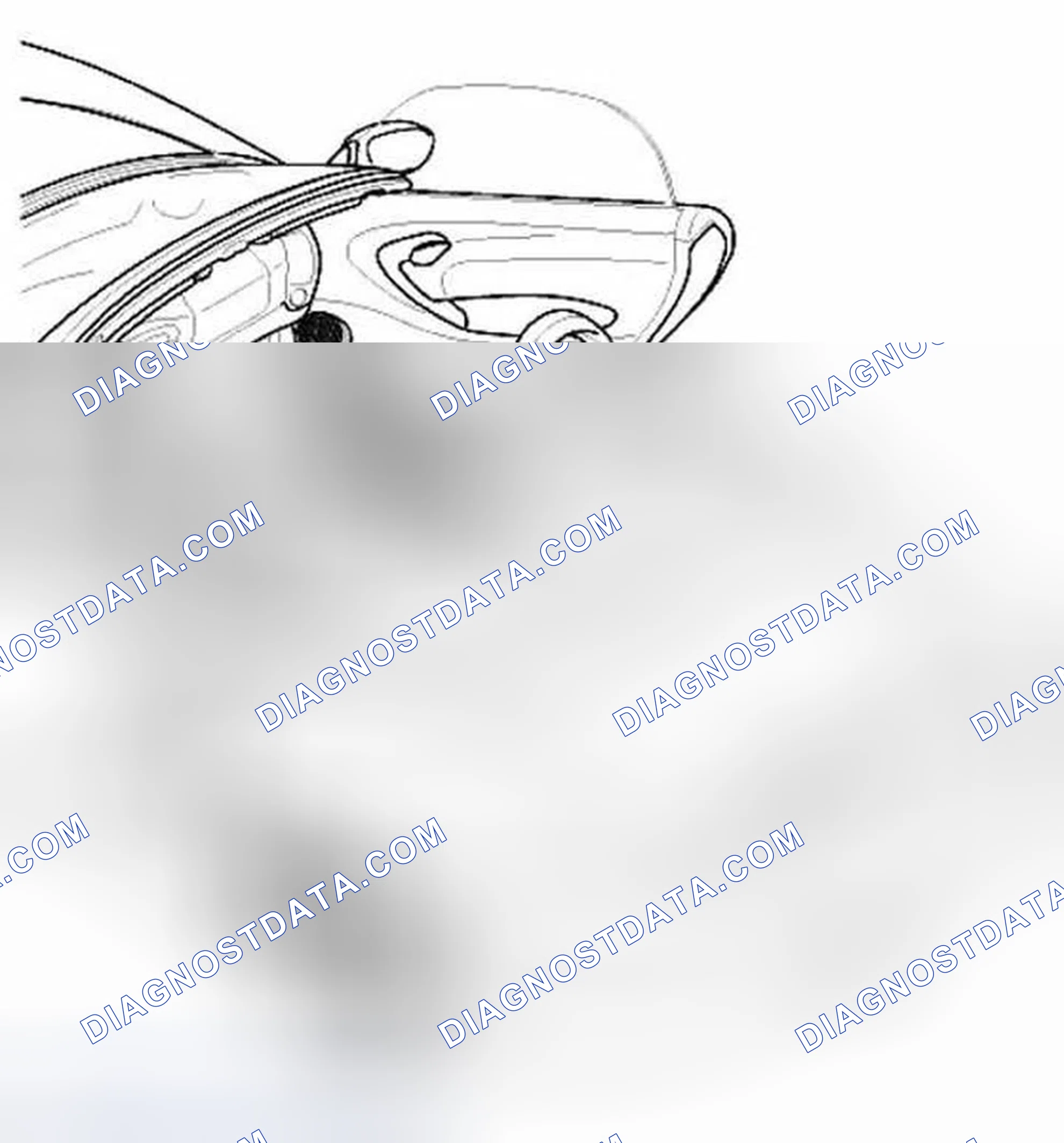 Scheme 54: Removing and installing inner sill (passenger's side) - as of MY 1996
