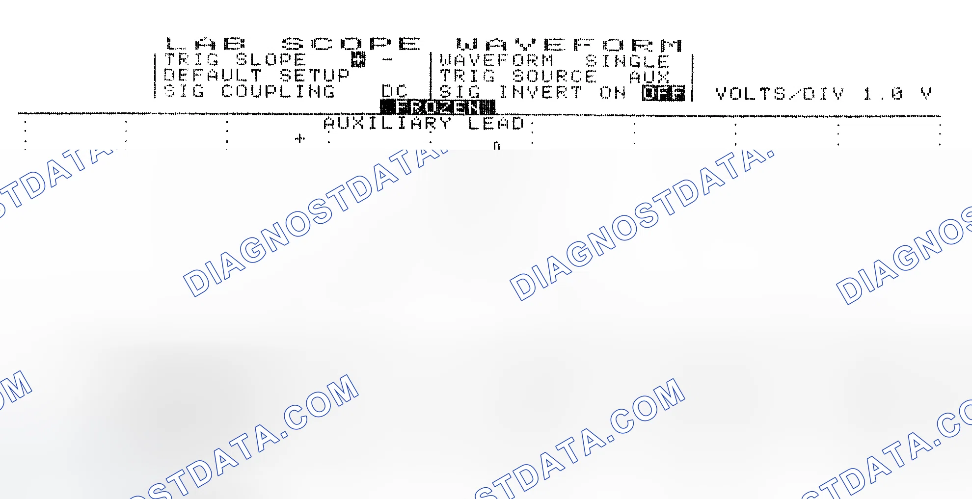 Scheme 19: Single Injector w/Excessive Current Flow - Current Pattern