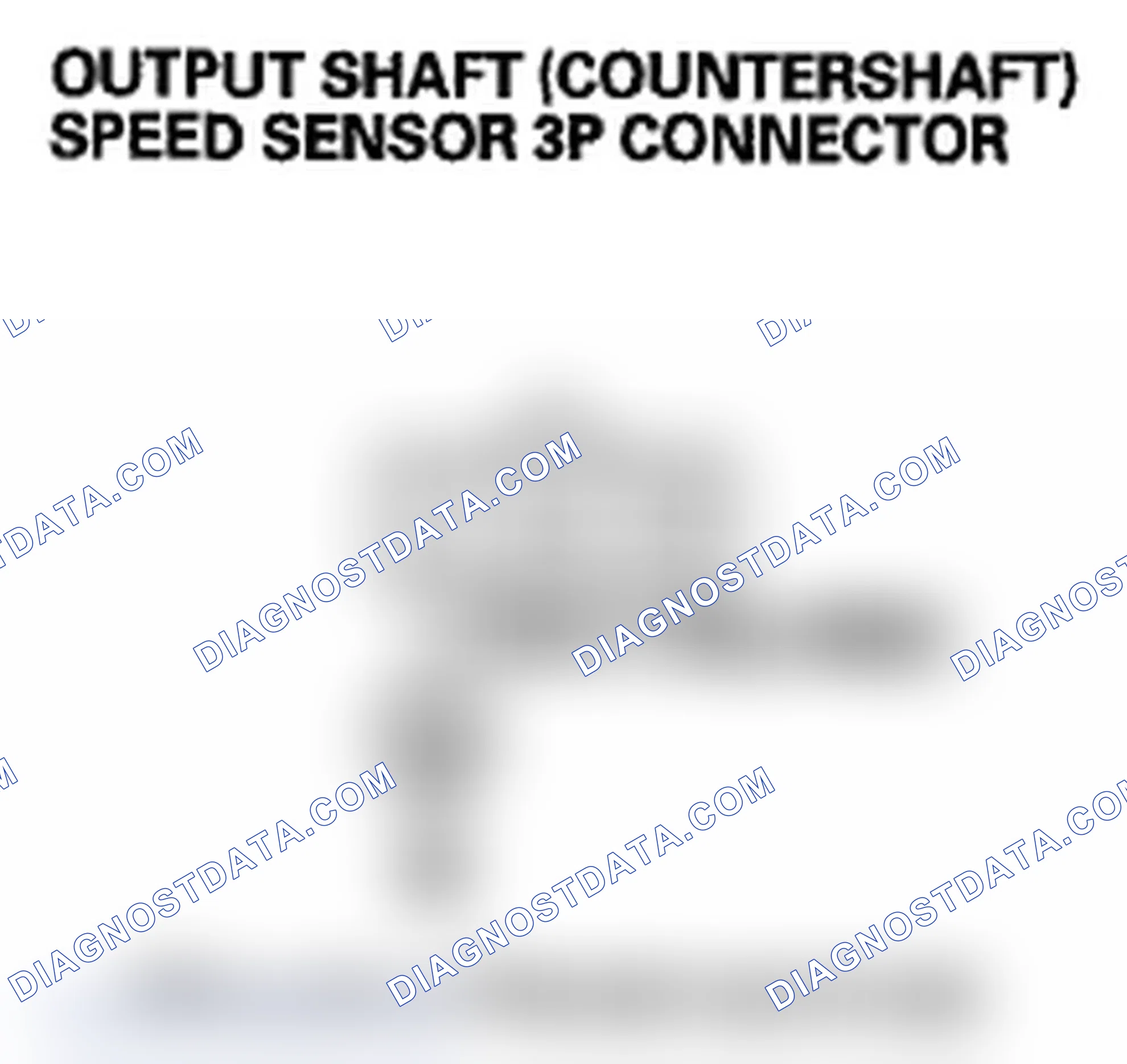 Scheme 434: DTC P0720: Output Shaft (Countershaft) Speed Sensor Circuit Malfunction
