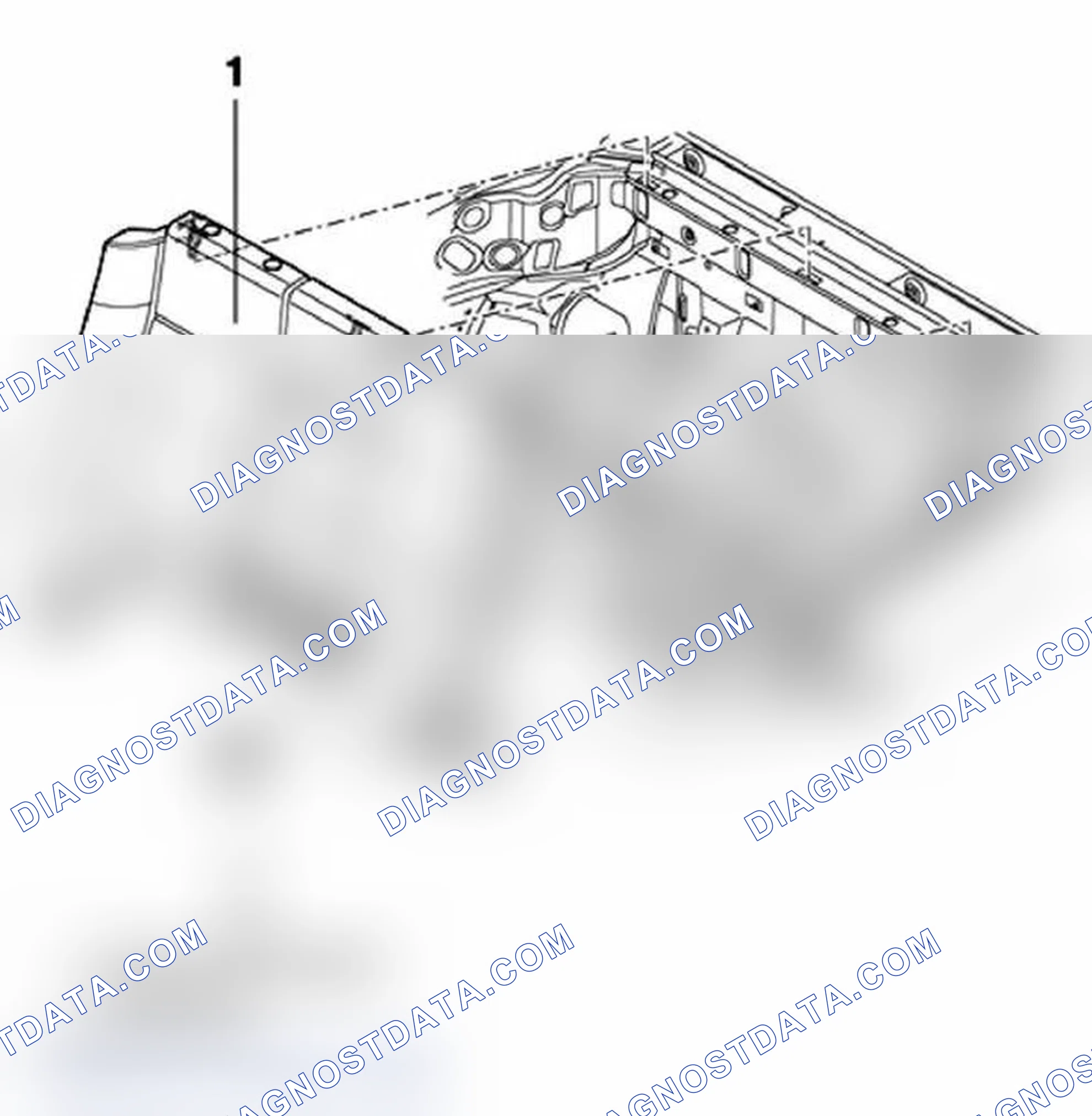Scheme 59: Rear seat backrest, assembly overview