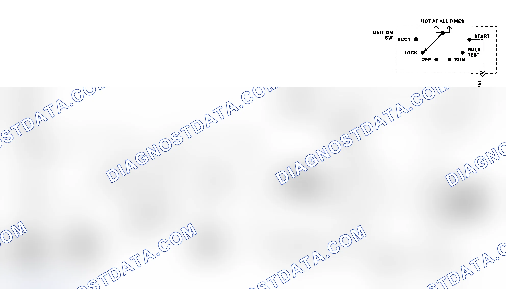 Scheme 16: Starter System Schematic (Beretta & Corsica)